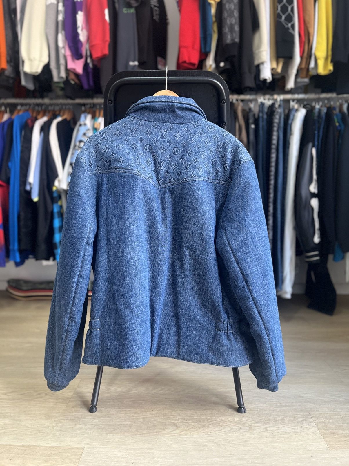 Louis Vuitton Louis Vuitton Padded Denim Jacket 2023 Size US M / EU 48-50 / 2 - 2 Thumbnail