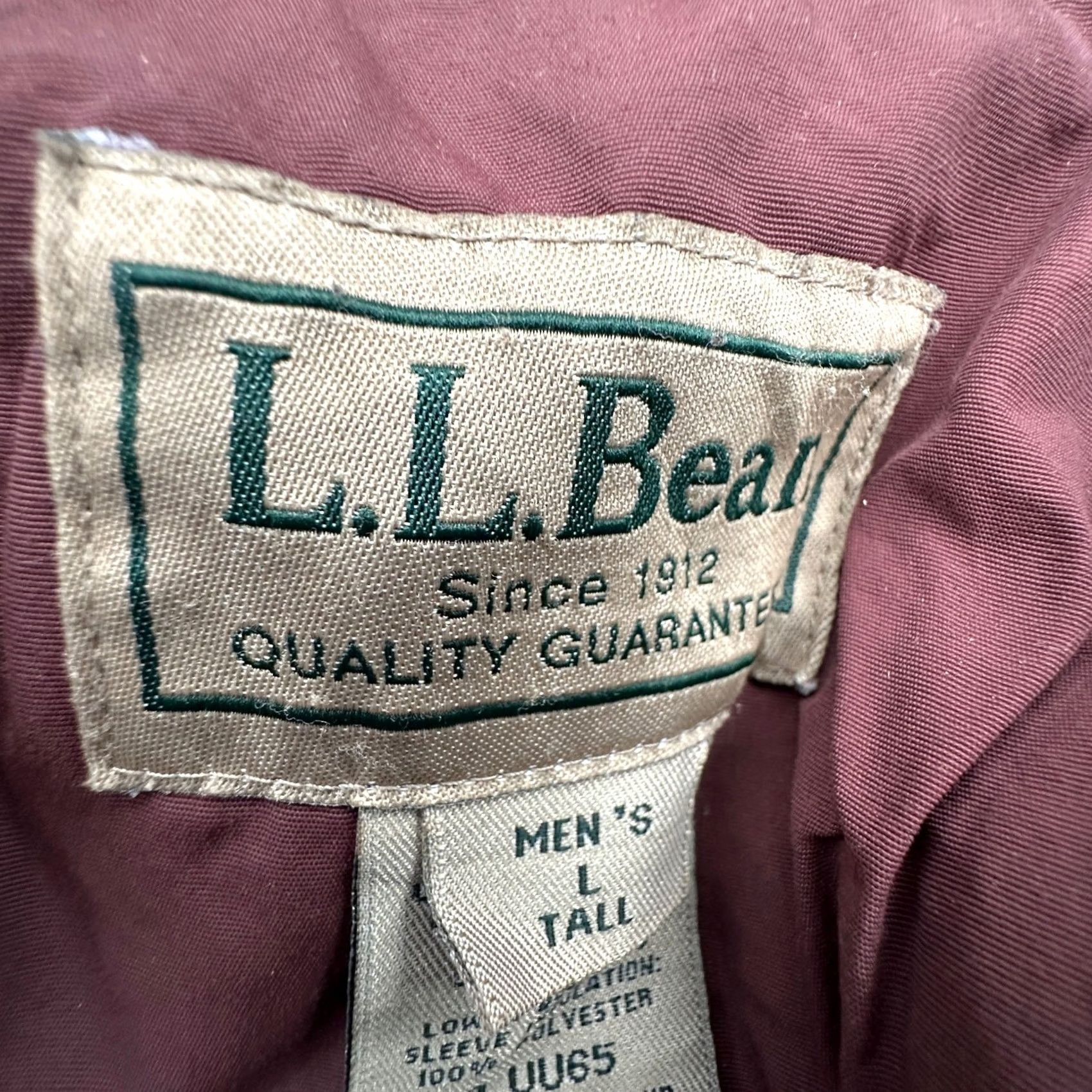 Vintage VINTAGE LL Bean UU65 Baxter State Parka Mens Large Tall LT Jacket Polartec Insulated Size US L / EU 52-54 / 3 - 3 Thumbnail