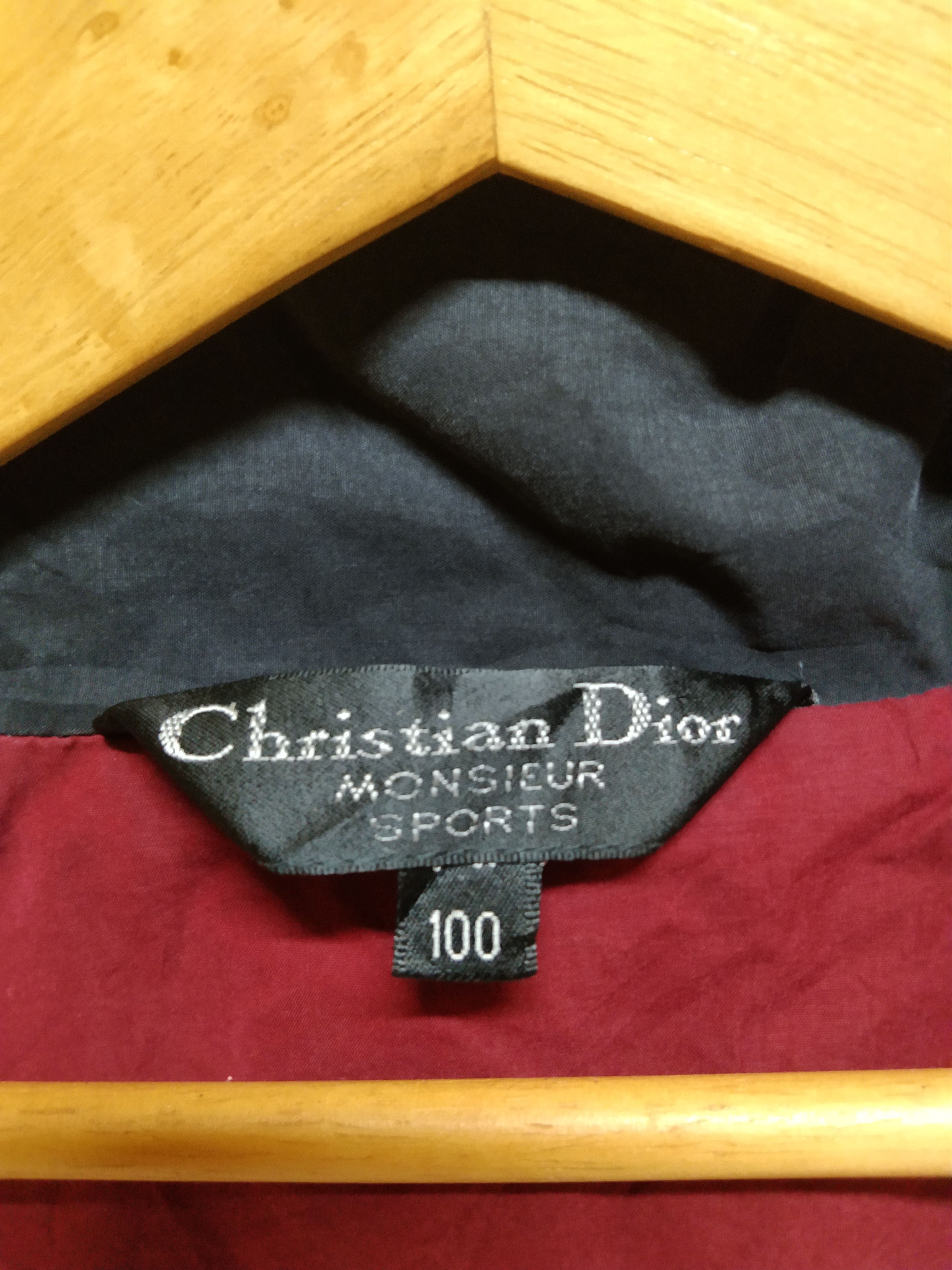 Christian Dior Monsieur Christian Dior Sports Spell Out Embroidery Hooded Jacket Size US XL / EU 56 / 4 - 21 Thumbnail