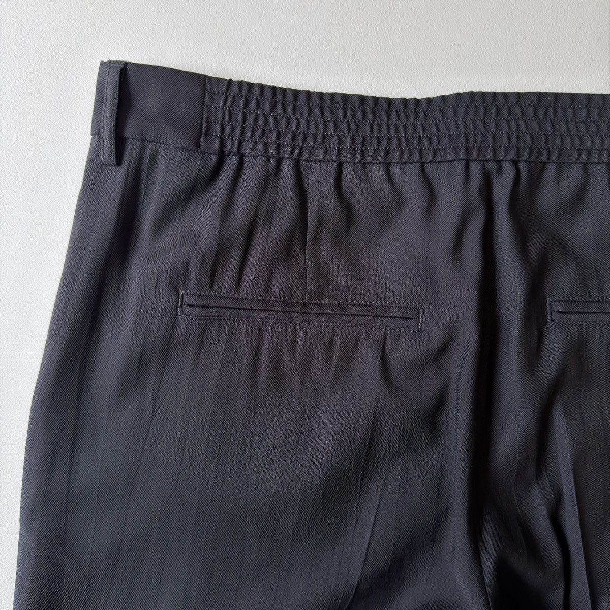 Our Legacy Black Experienced Viscose ‘Sailor Trousers’ Size US 34 / EU 50 - 12 Thumbnail