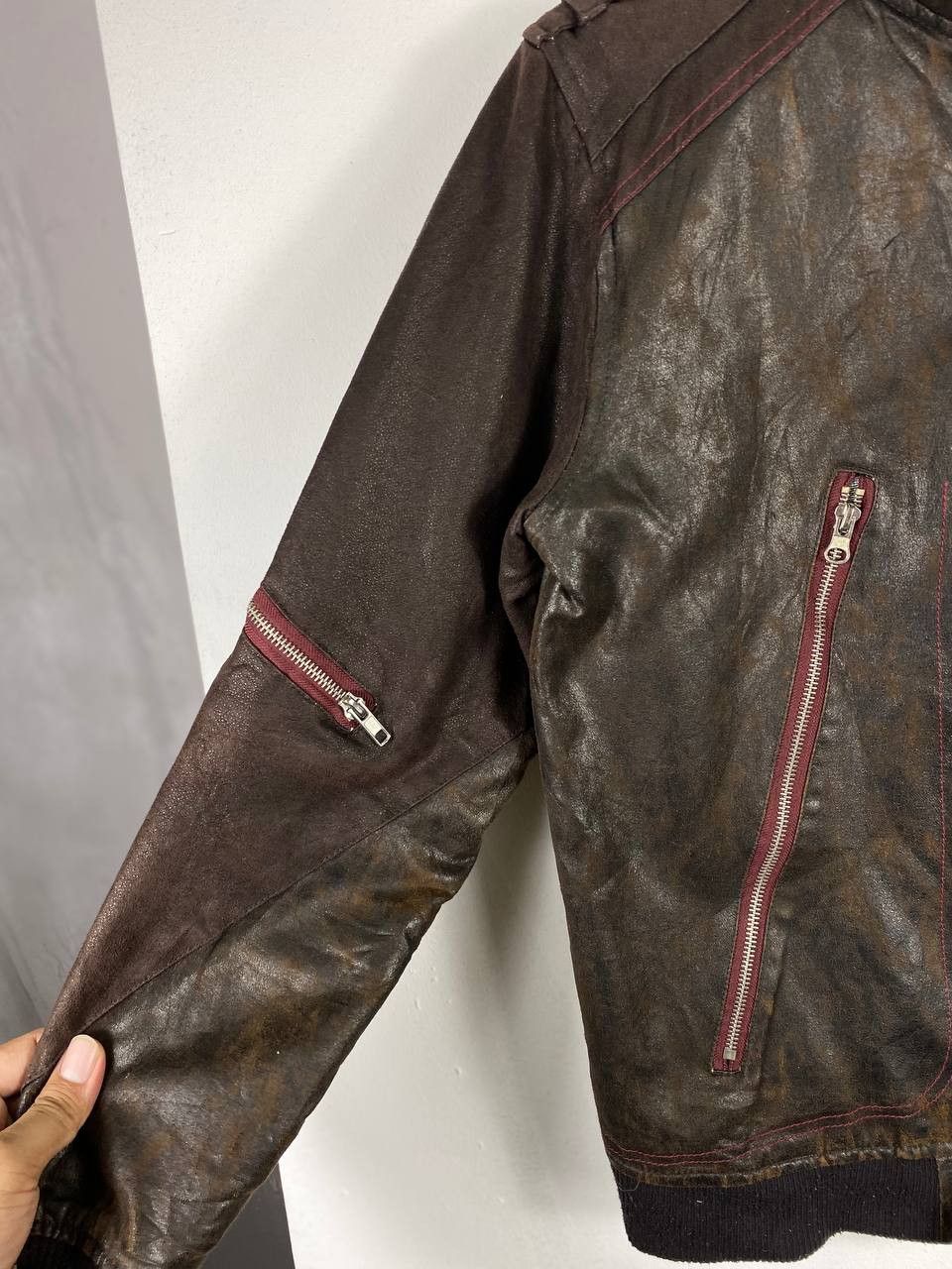 Japanese Brand amp manydope japanese brand polyurethan jacket nice design Size US M / EU 48-50 / 2 - 4 Thumbnail