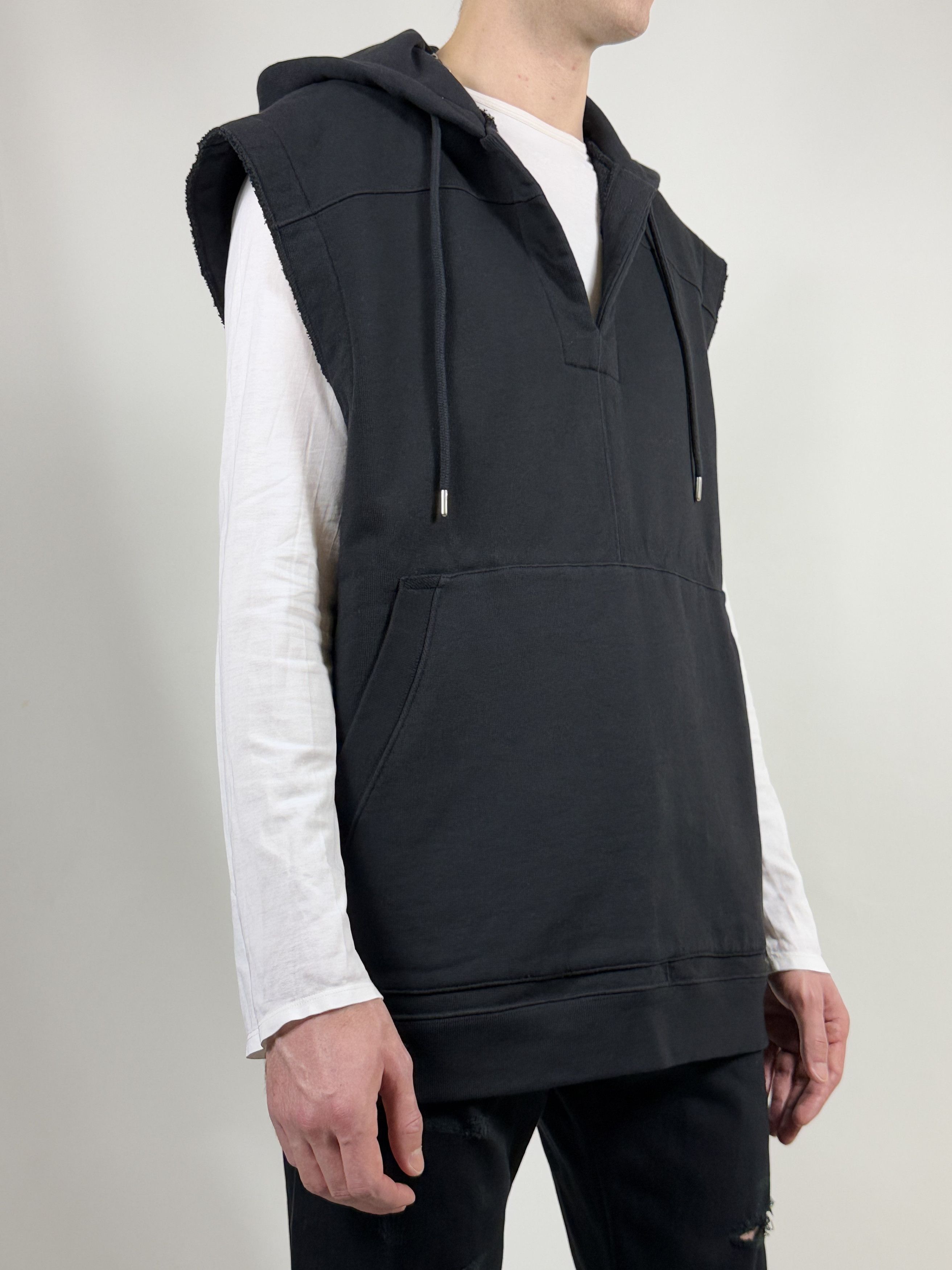 Dries Van Noten Oversized sleeveless hoodie Rick Owens Vetements Vuja De Size US M / EU 48-50 / 2 - 3 Thumbnail