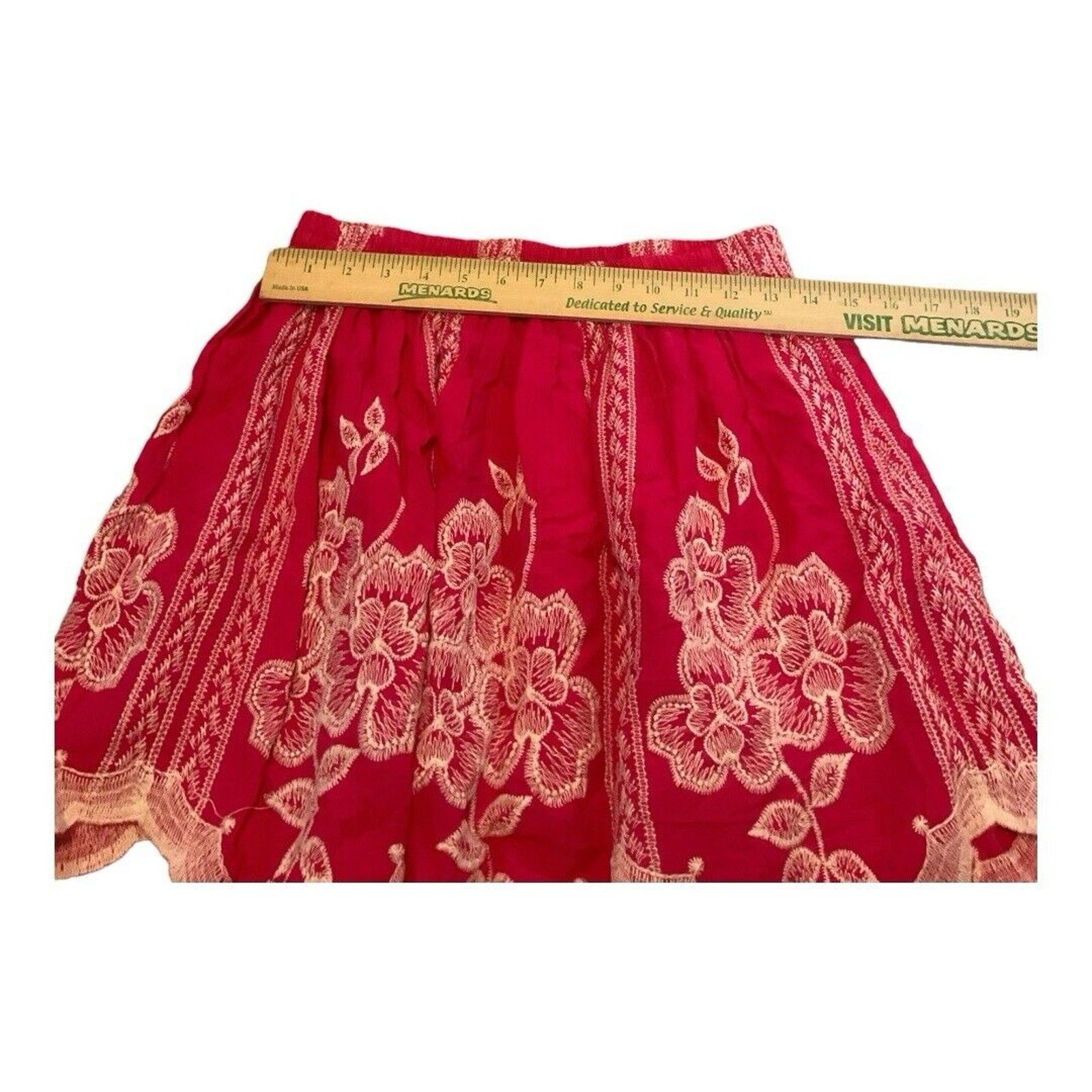 Other Solitaire Embroidered Skirt NWT Size 28" / US 6 / IT 42 - 2 Thumbnail