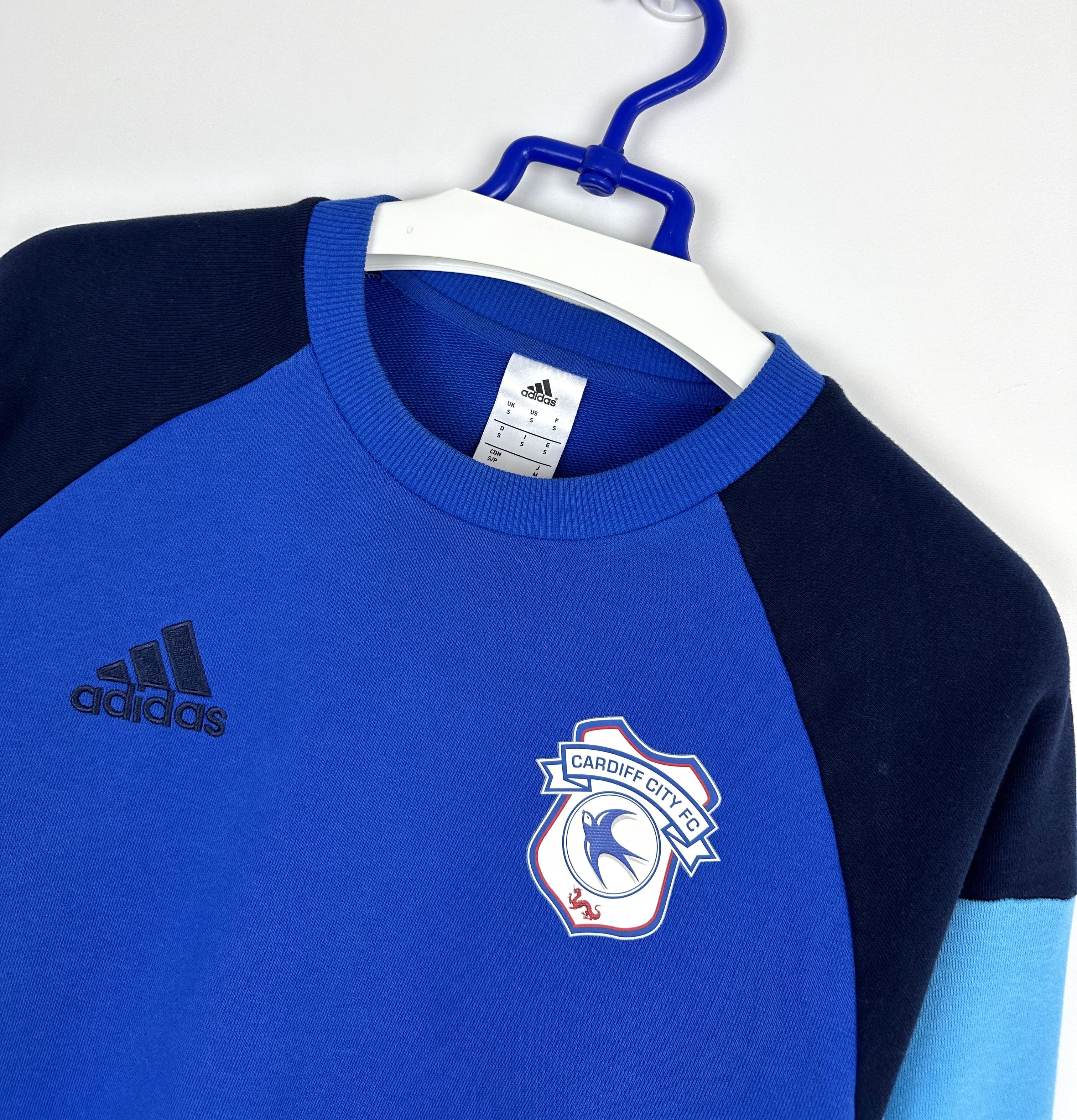 Adidas Adidas Cardiff football sweatshirt cotton Size US S / EU 44-46 / 1 - 2 Thumbnail