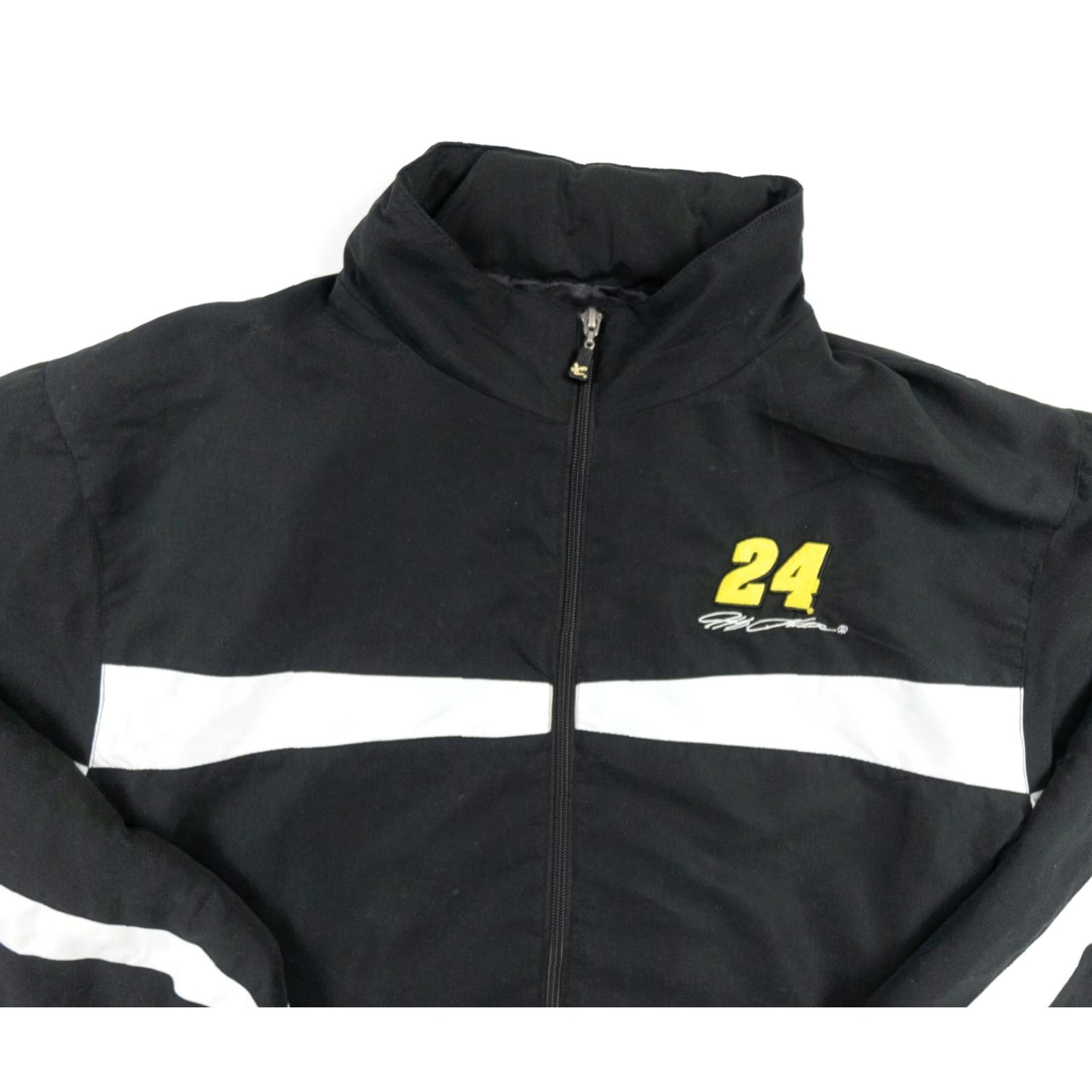 Chase Authentics VINTAGE Chase Authentics NASCAR Windbreaker Jacket Mens Medium Black Hooded Zip All Seasons Car Logo Mens Size US M / EU 48-50 / 2 - 2 Thumbnail