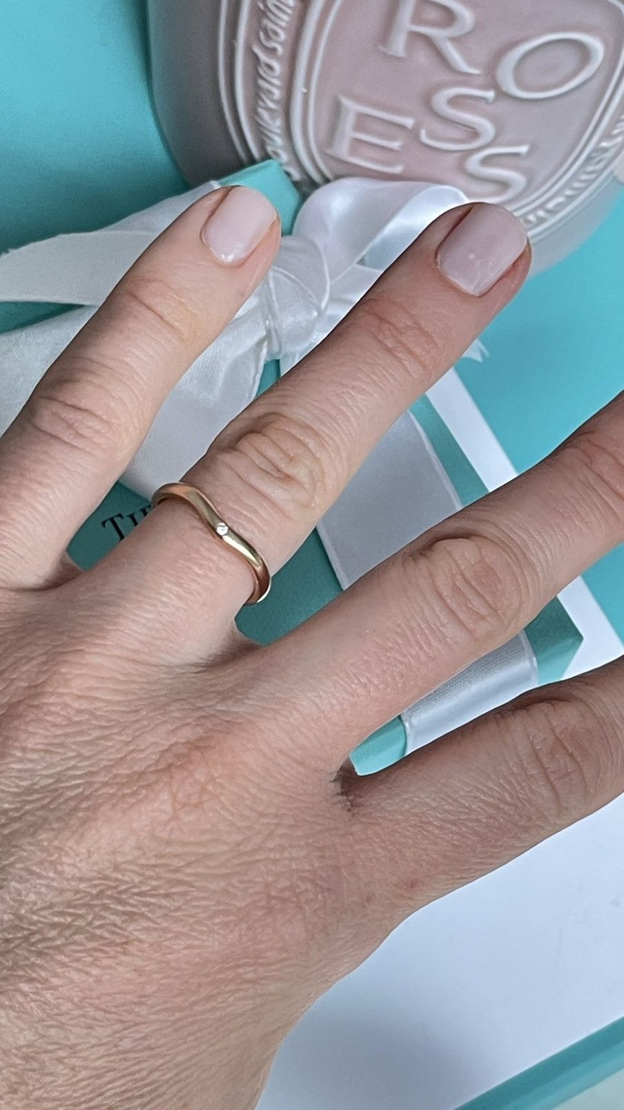Tiffany & Co. Tiffany & Co. Elsa Peretti Ring RG 1 Diamond size 5 $1075 Size ONE SIZE - 5 Thumbnail