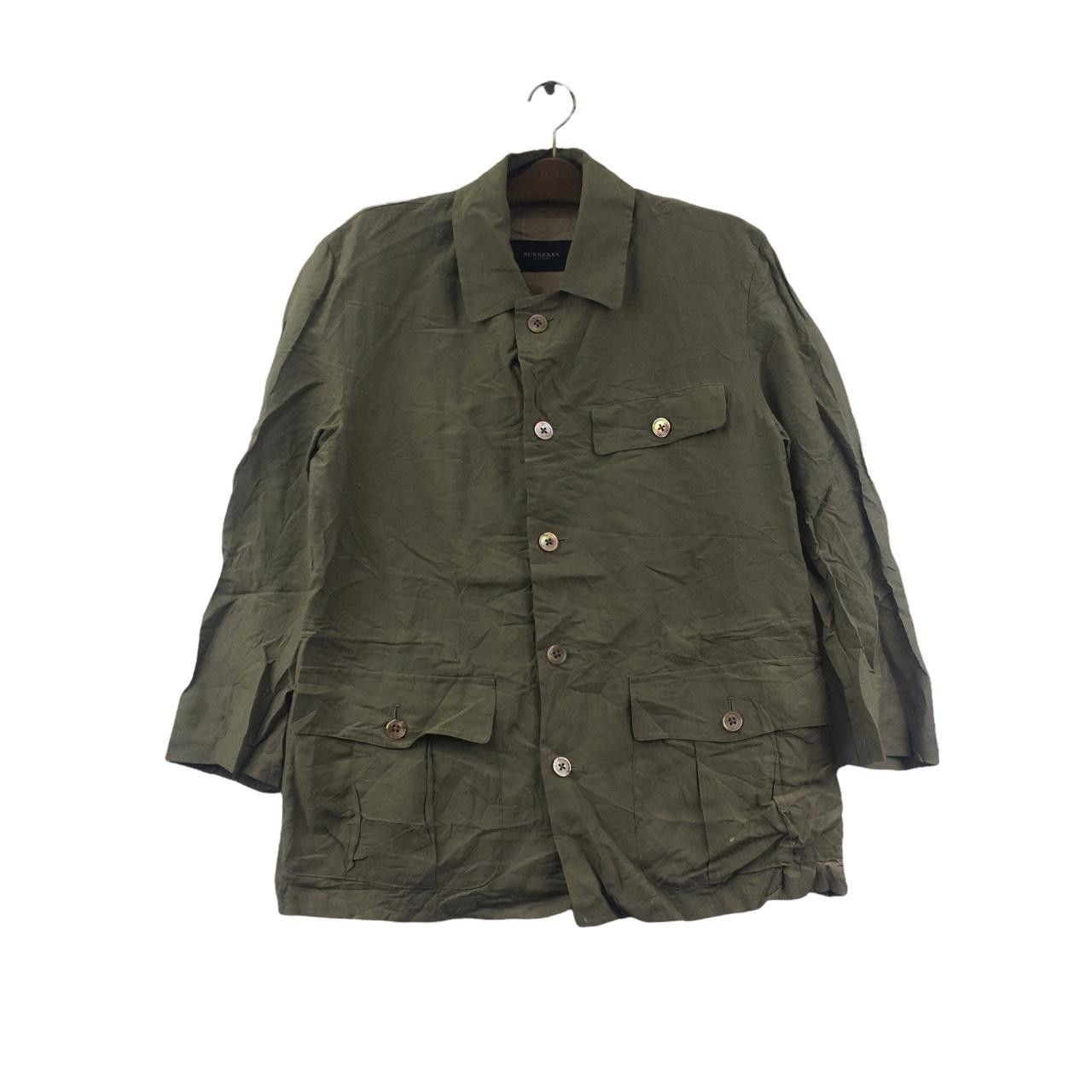 Burberry Vtg 90’ BURBERRY LONDON PRORSUM Green Jacket Blouse Sport Size M / US 6-8 / IT 42-44 - 1 Thumbnail