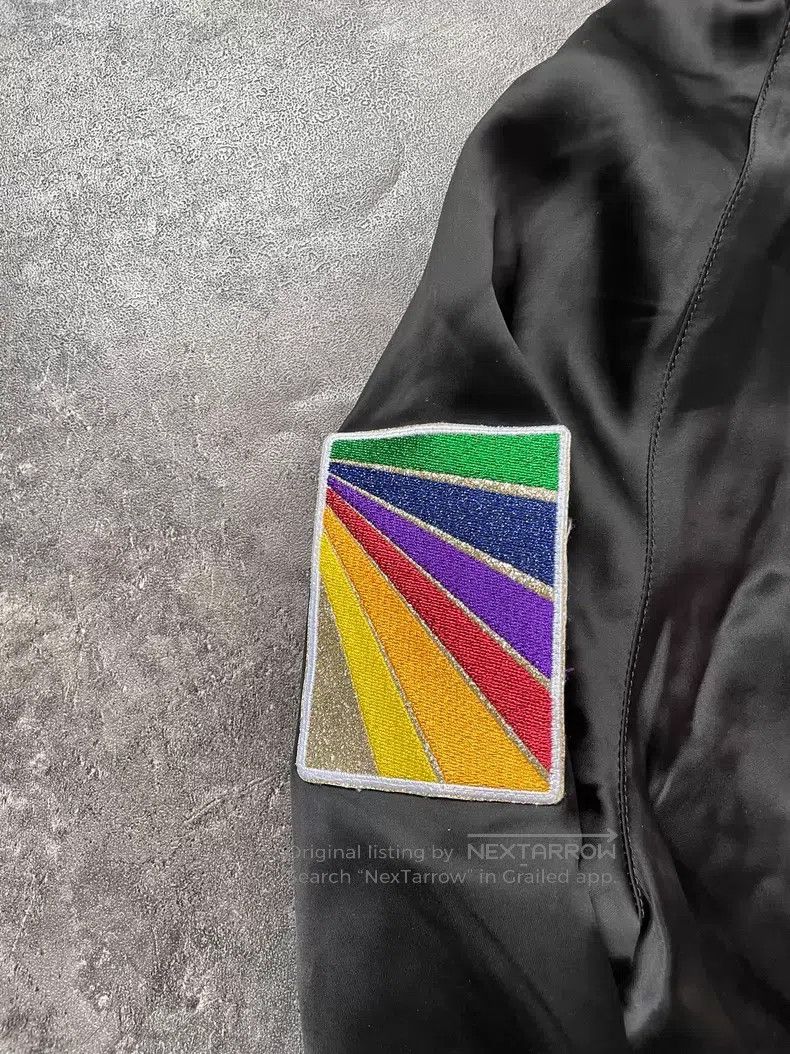 Saint Laurent Paris Saint Laurent Paris Glitter Diamond Badge Embroidered Silk Size US S / EU 44-46 / 1 - 2 Thumbnail