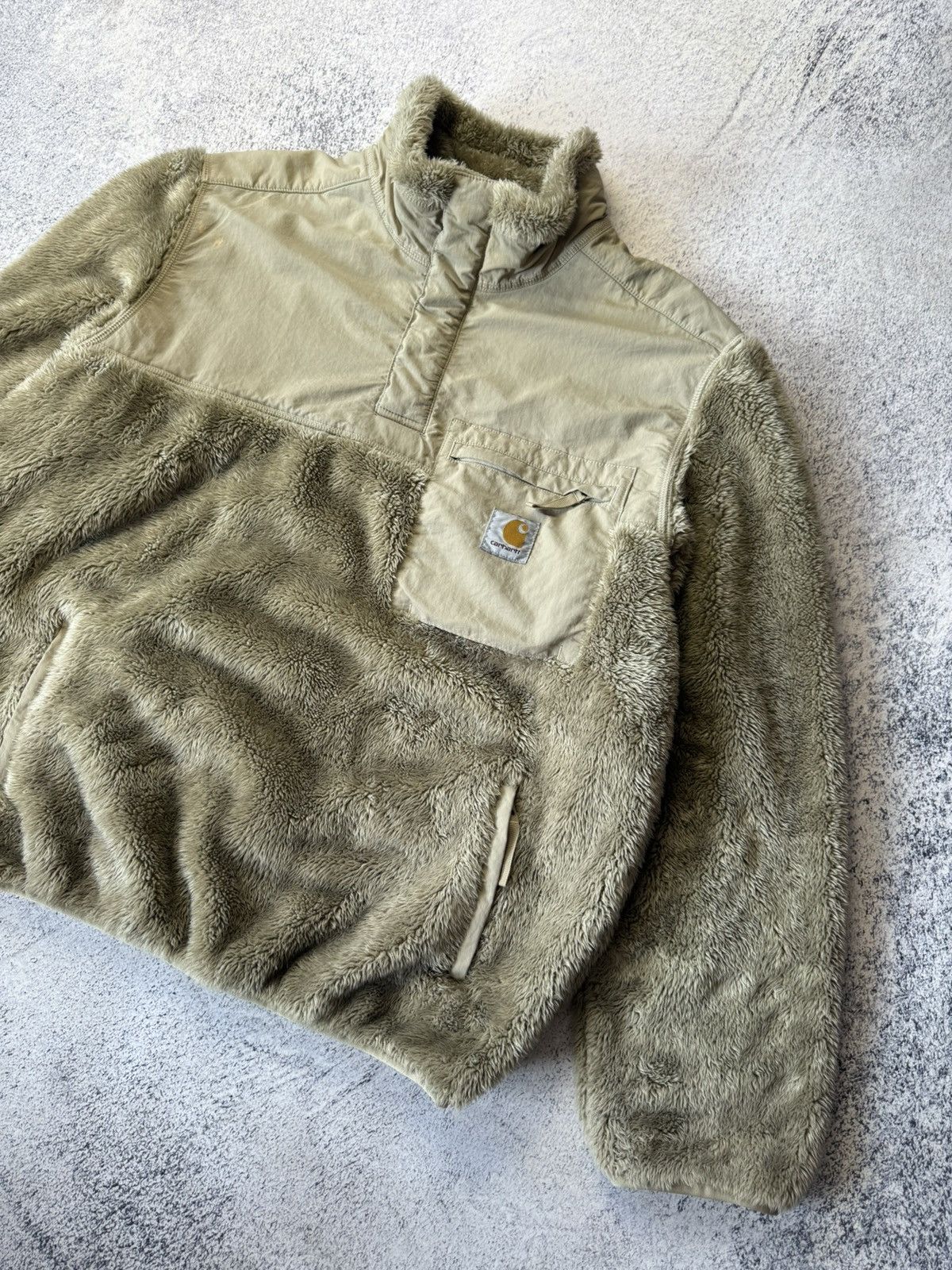 Carhartt Carhartt Fleece Sherpa pullover jacket Size US M / EU 48-50 / 2 - 8 Thumbnail