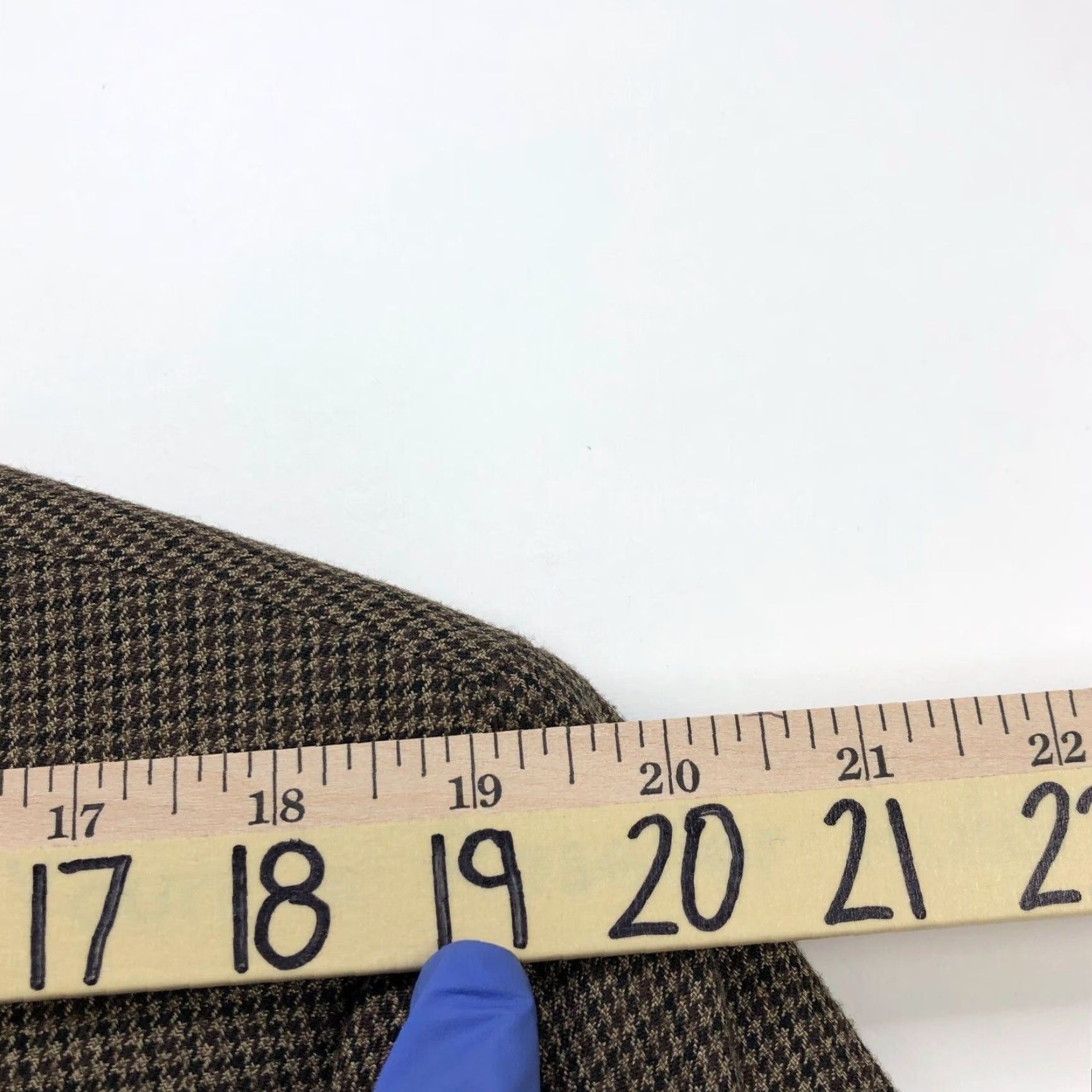 Ralph Lauren Lauren Ralph Lauren Green Label Sport Coat Jacket Houndstooth Polyester Men Regular 44L Brown Notch Lapel Four-Button Two-Button Front Size US S / EU 44-46 / 1 - 6 Thumbnail