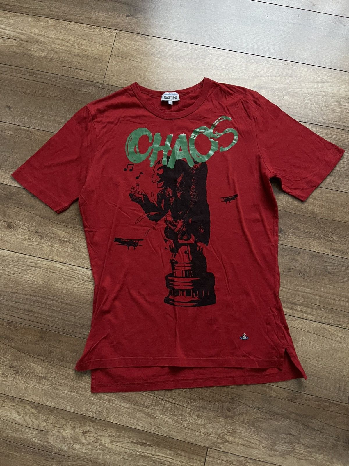 Vivienne Westwood Vivienne Westwood King Kong Chaos T-Shirt Tee Size US L / EU 52-54 / 3 - 3 Thumbnail