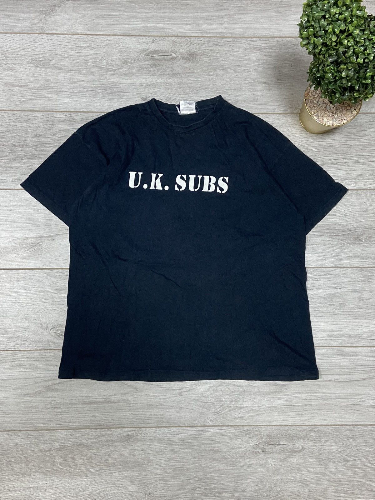 Band Tees Uk Subs anchor ⚓️ crew Punk Forever Vintage Tshirt Size US XL / EU 56 / 4 - 1 Thumbnail