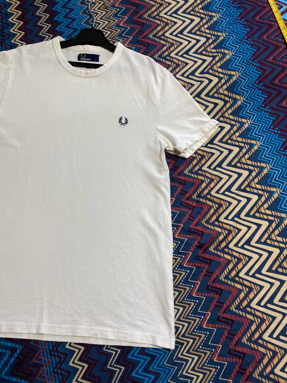 Fred Perry Streetwear T-Shirt Fred Perry white logo Y2K Vintage Size US S / EU 44-46 / 1 - 9 Thumbnail