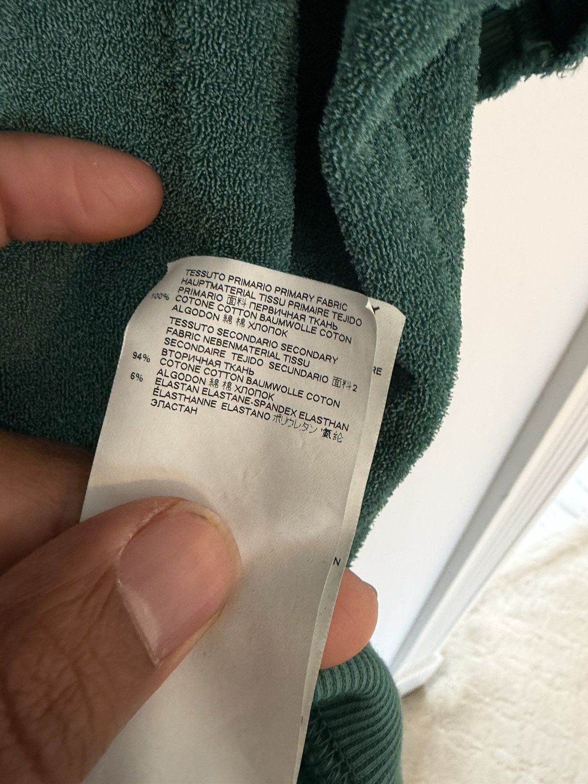Maison Margiela Perfect vintage Margiela green short sleeve knit Size US L / EU 52-54 / 3 - 9 Thumbnail