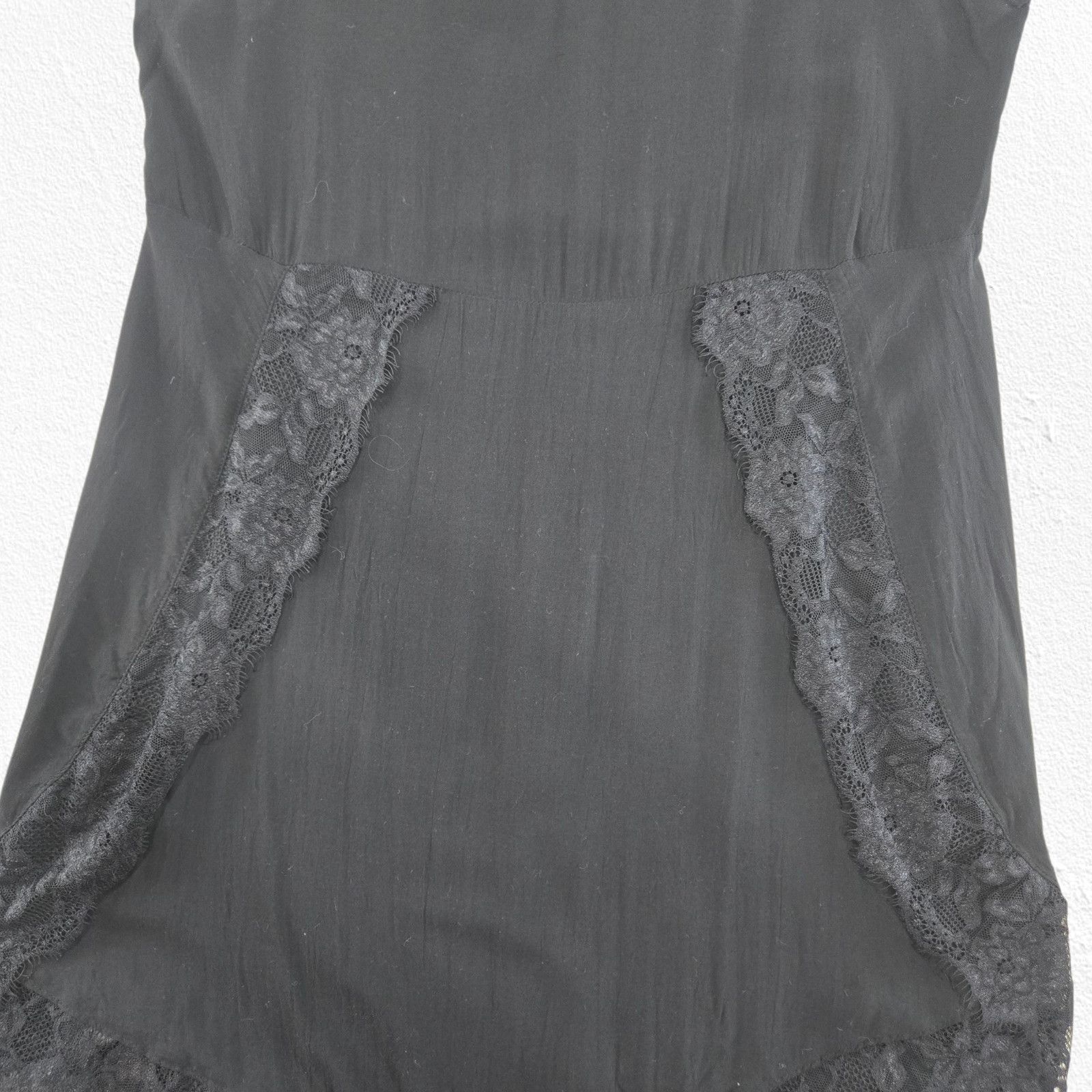 Free People Free People Black Lace Slip Nightgown Chemise Size Medium Size M / US 6-8 / IT 42-44 - 4 Thumbnail