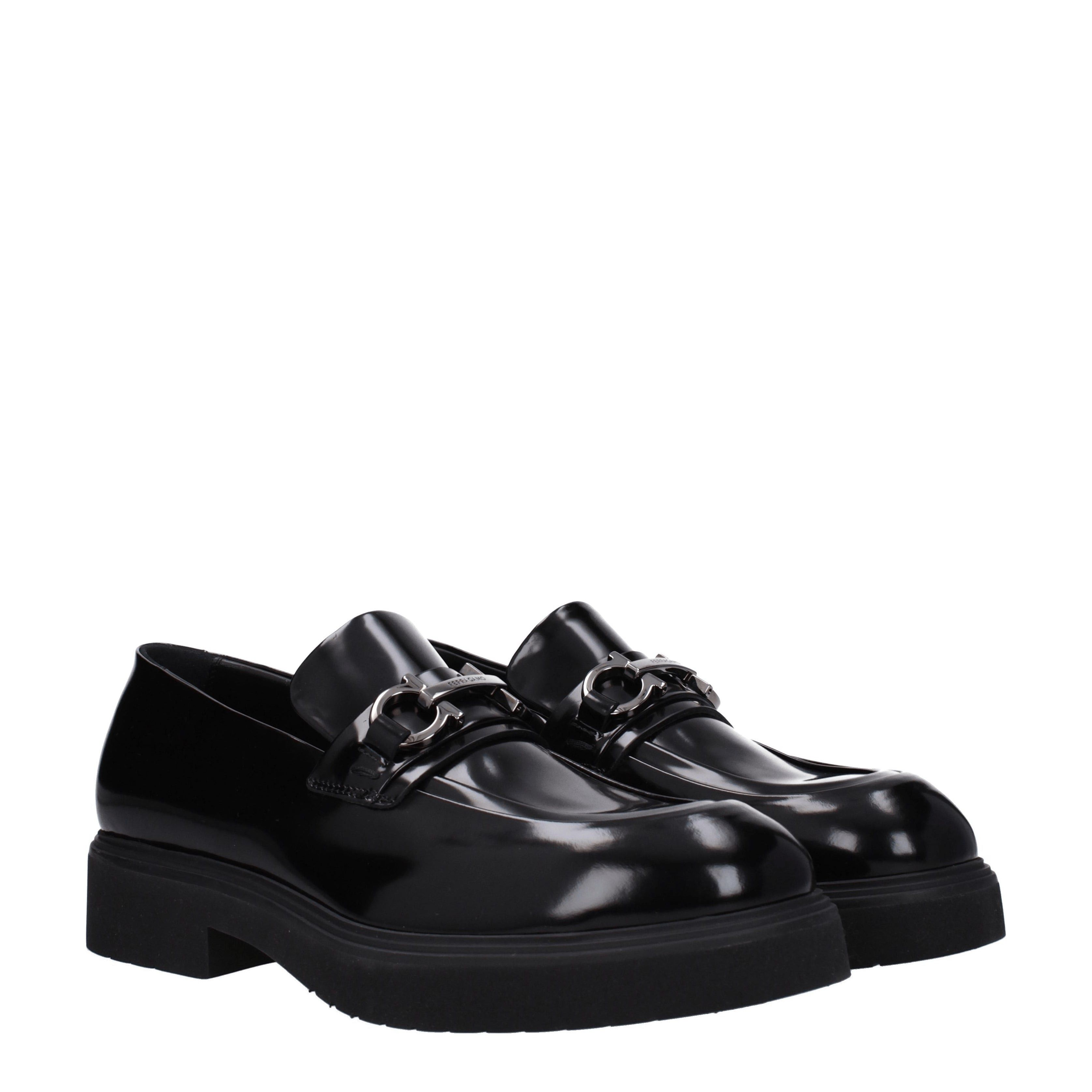 Salvatore Ferragamo Men's Loafers in Leather Size US 5.5 / EU 38 - 1 Thumbnail