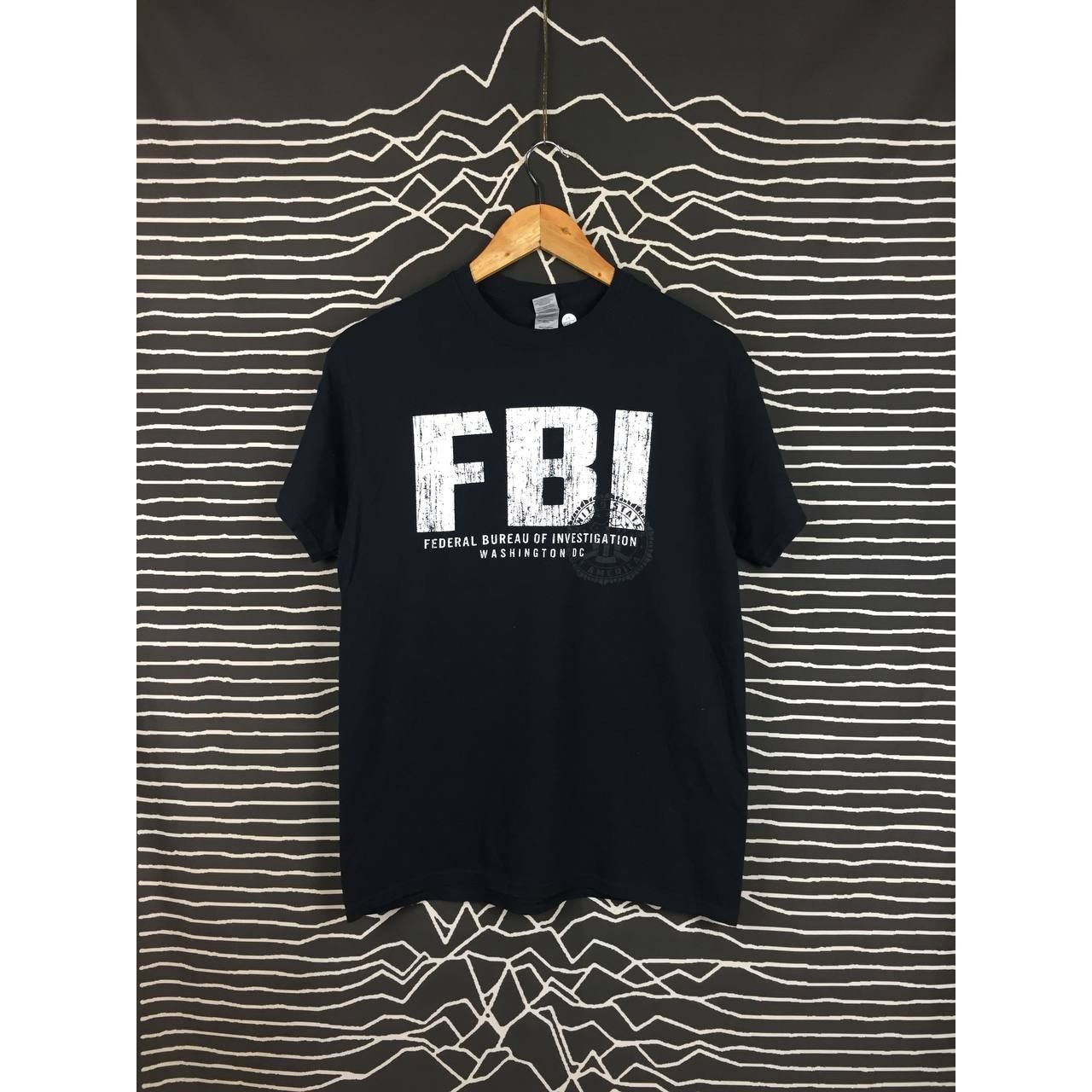 Gildan × Vintage FBI Federal Bureau Of Investigation Washington DC Tee Size US M / EU 48-50 / 2 - 2 Thumbnail