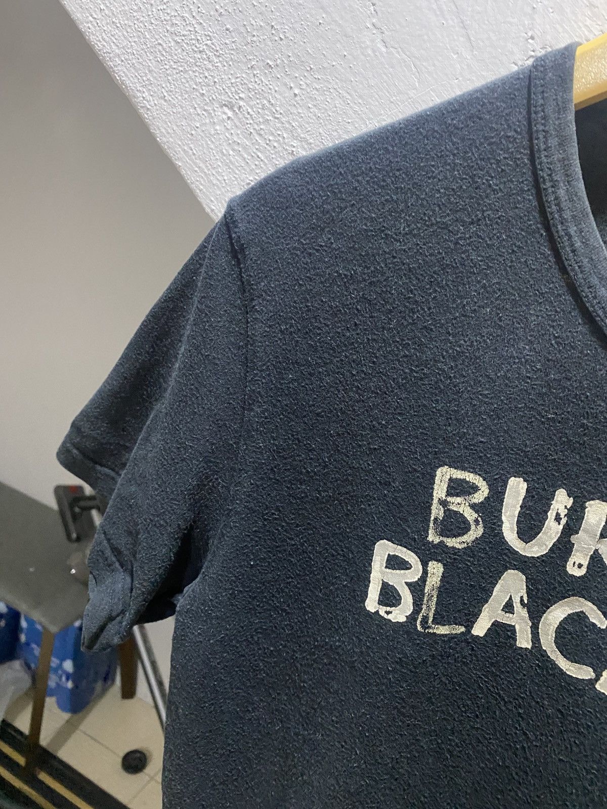 Burberry Burberry Black Label Spellout T-shirt Made Japan Size US M / EU 48-50 / 2 - 4 Thumbnail
