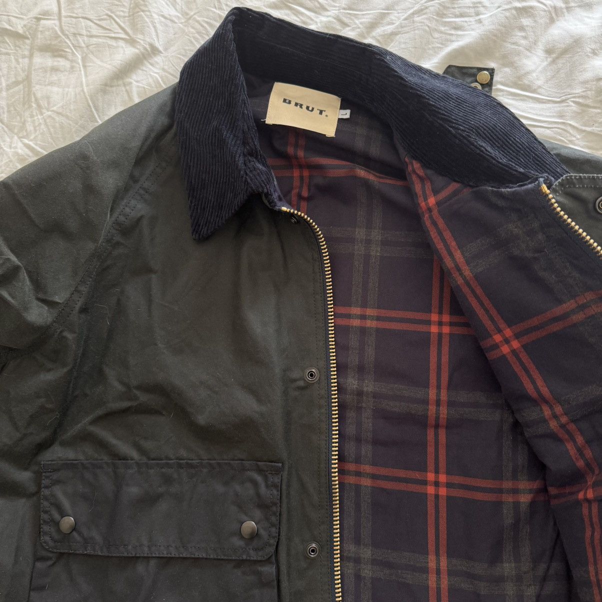 BRUT Archive BRUT Archives Rework Barbour Jacket Size US L / EU 52-54 / 3 - 7 Thumbnail