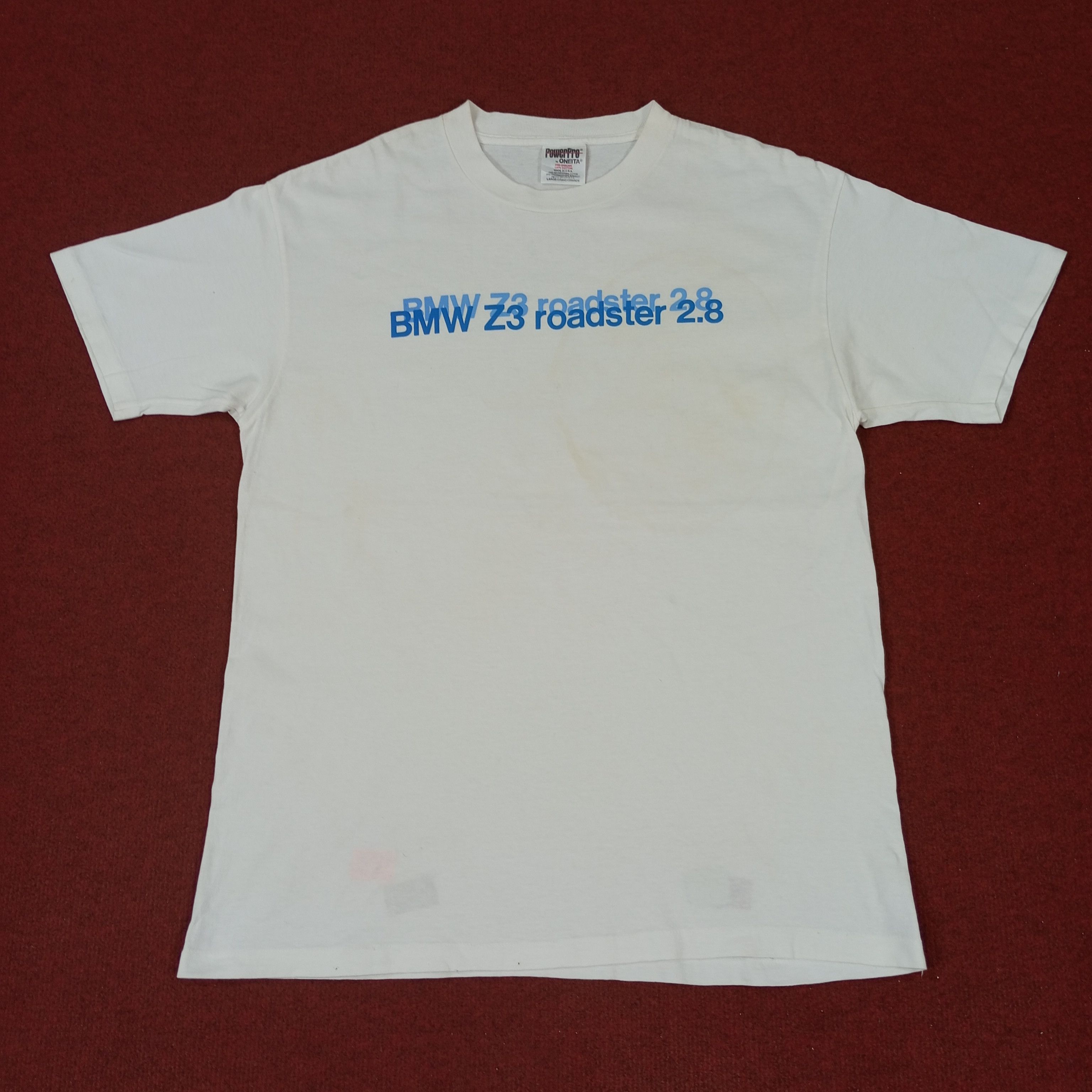 BMW × Vintage BMW Z3 Roadster 2.8 Vintage Tshirt Size US M / EU 48-50 / 2 - 1 Thumbnail