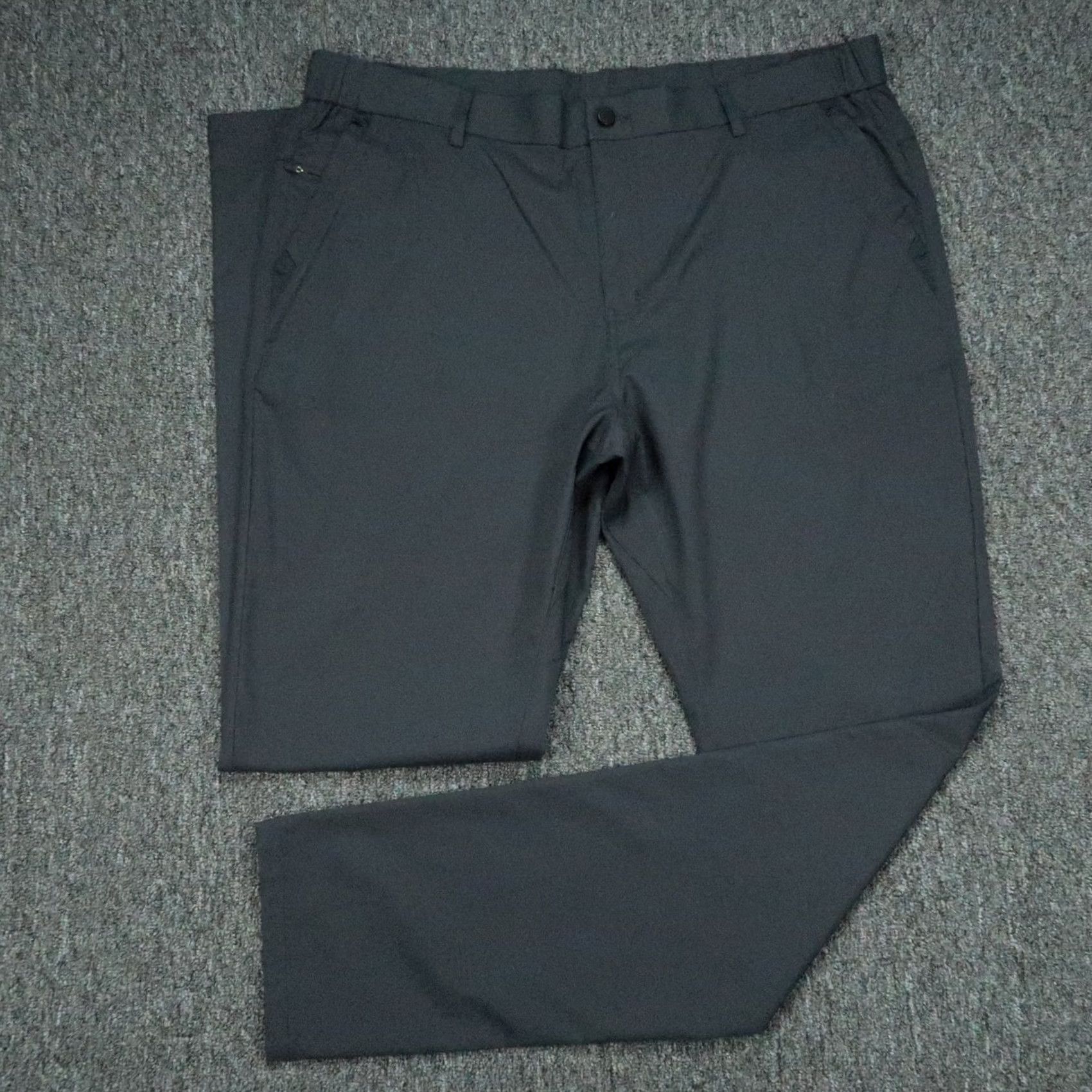 Vintage Jack Archer Pants Mens 38x36 Deep Blue Jetsetter Chino Zip Pocket Trouser Size US 38 / EU 54 - 2 Thumbnail