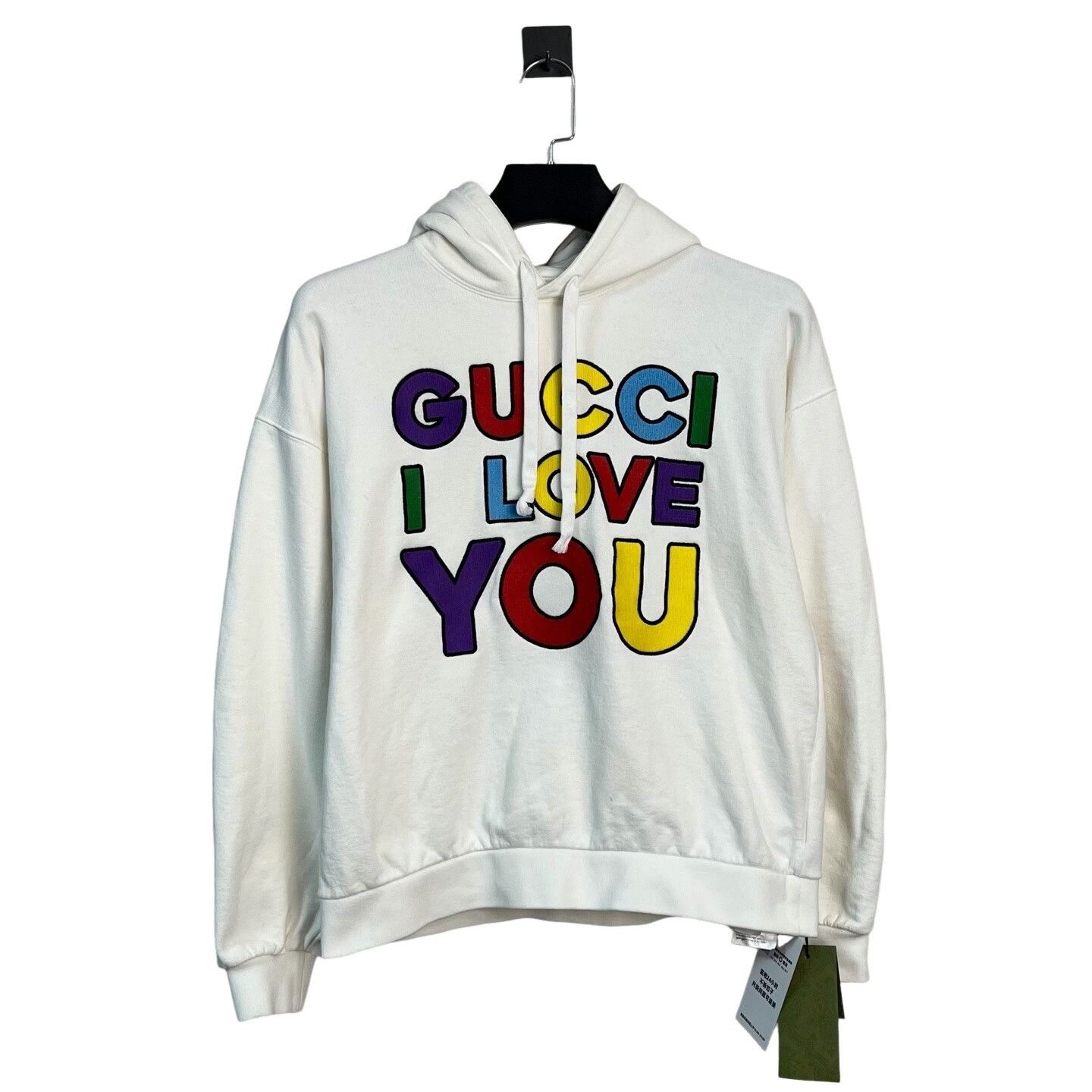 Gucci Gucci I Love You Logo Hoodie XS Size US XS / EU 42 / 0 - 1 Thumbnail