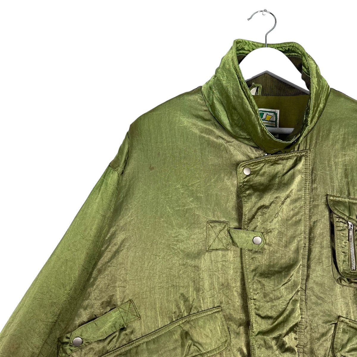 Japanese Brand VINTAGE 80s LYON COLLECTION BOMBER JACKET Size US L / EU 52-54 / 3 - 7 Thumbnail