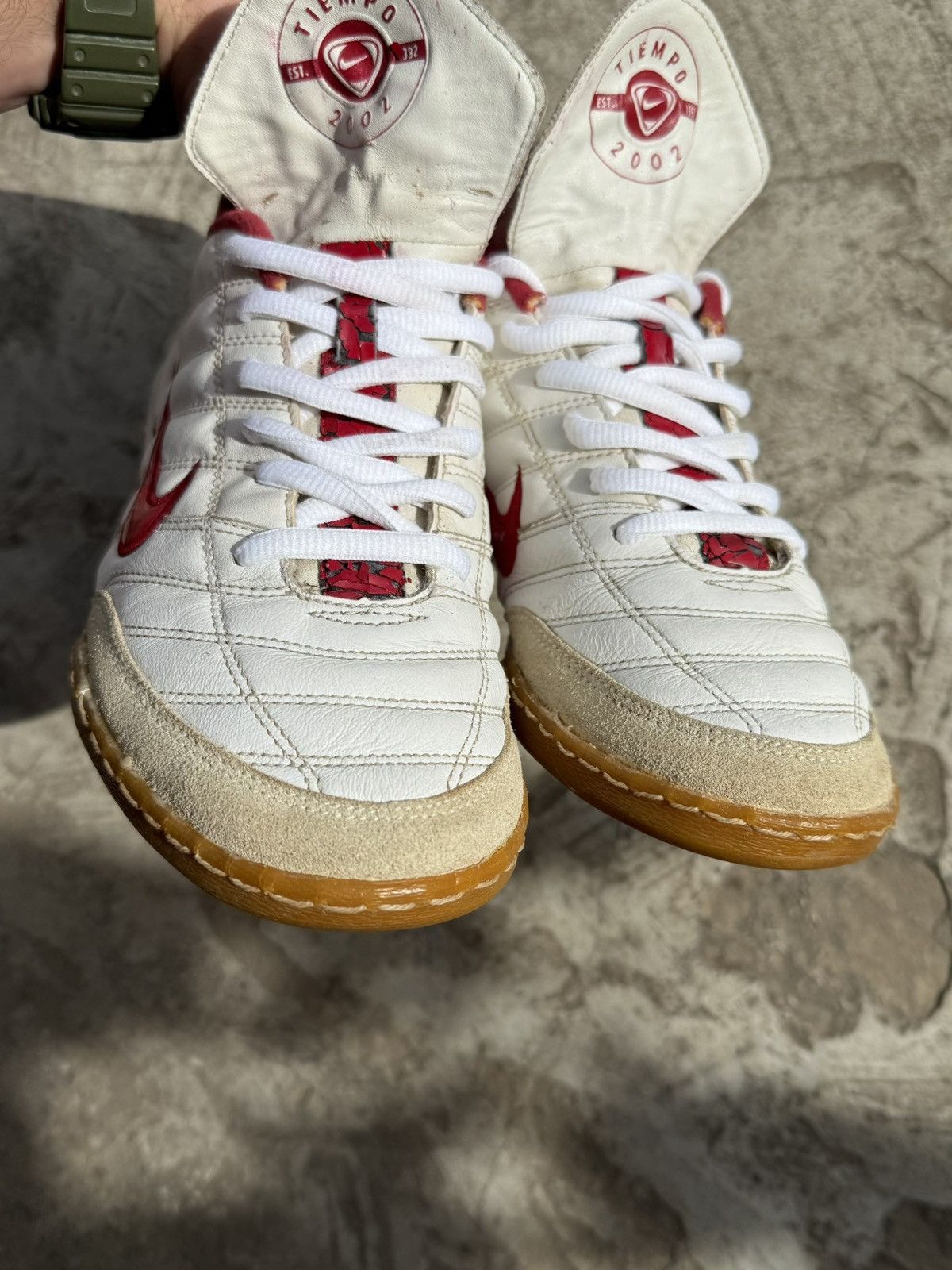 Nike Nike Tiempo 2000s Vintage T90 Sneakers Y2K Boots Slokecore Size US 7.5 / EU 40-41 - 9 Thumbnail