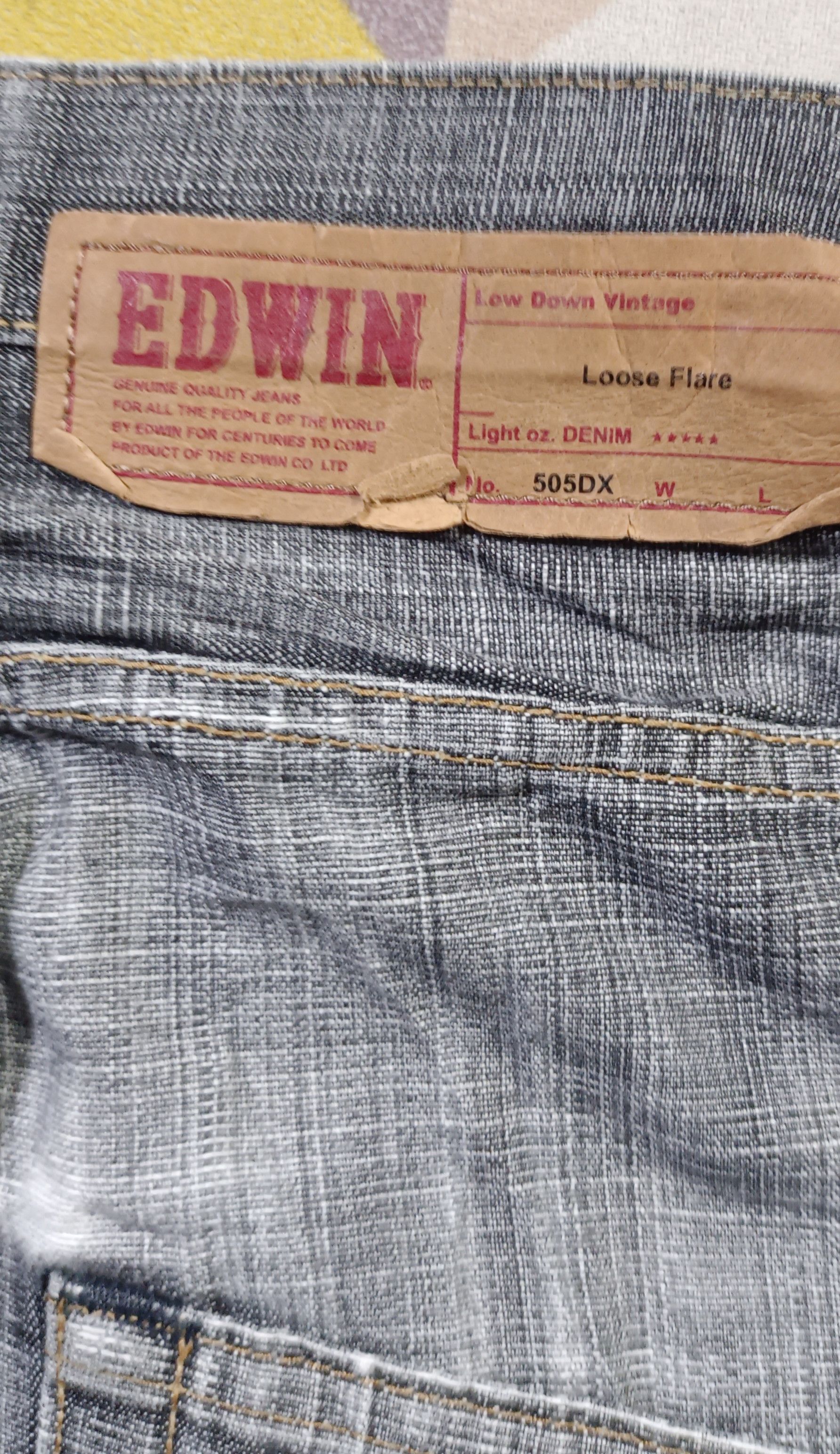 Edwin Edwin 505DX Flare Orange Tag ifsixwasnine style Size US 30 / EU 46 - 10 Thumbnail