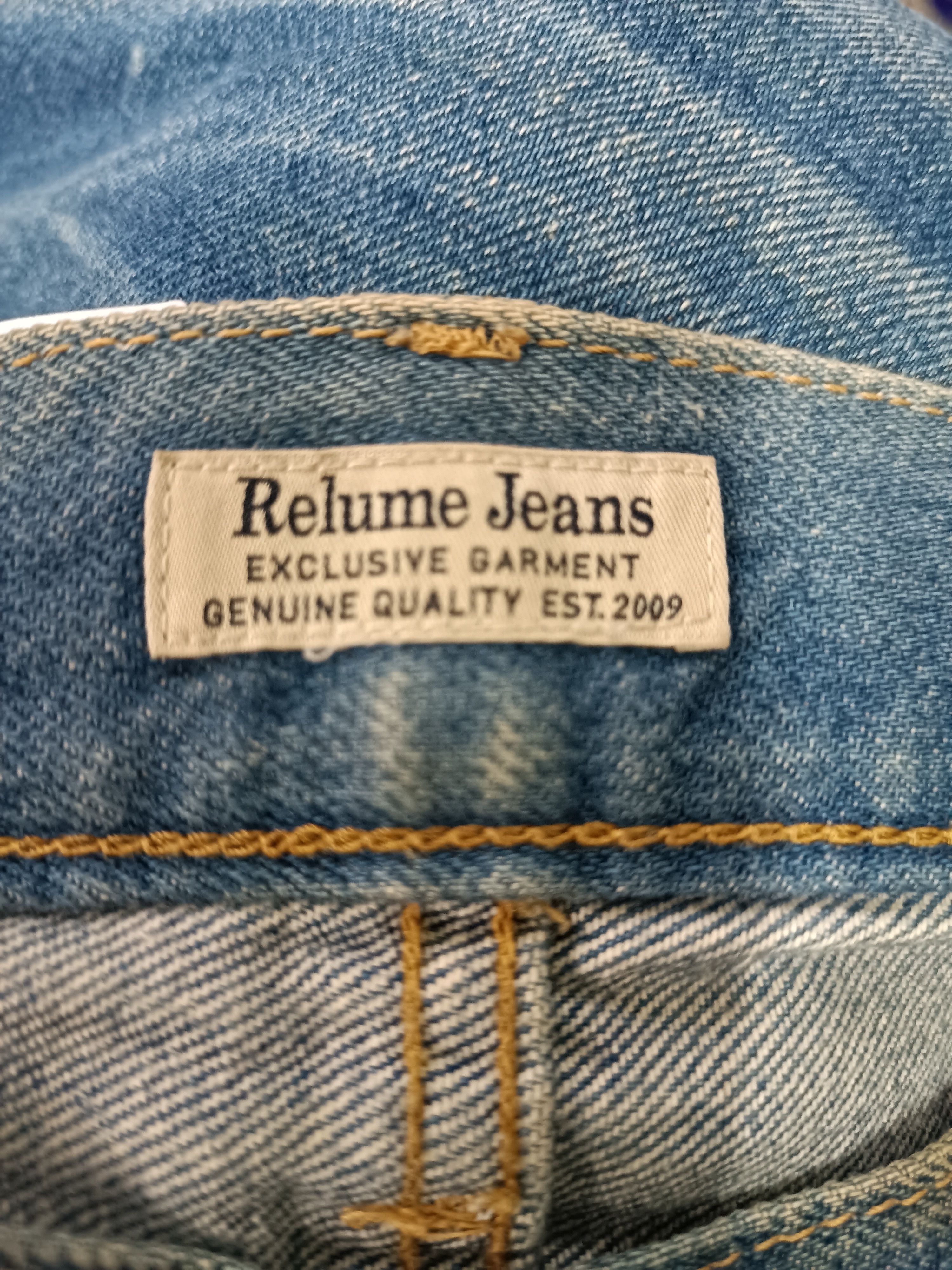 Japanese Brand × Vintage VINTAGE Relume Selvedge Whiskers Faded Denim E243i Size US 32 / EU 48 - 13 Thumbnail