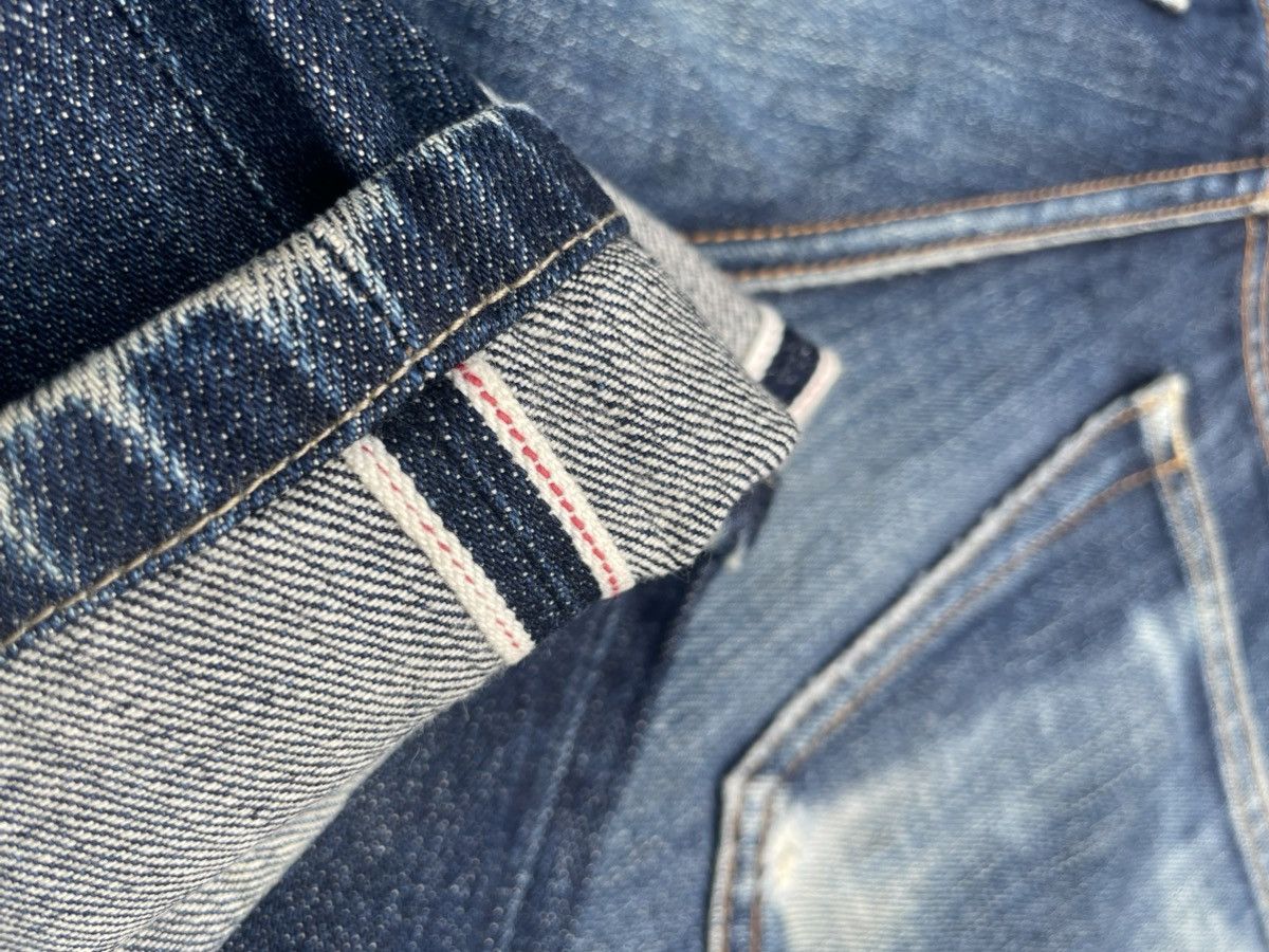 Japanese Brand × Uniqlo Uniqlo Selvedge Distresed Jeans Size US 34 / EU 50 - 17 Thumbnail
