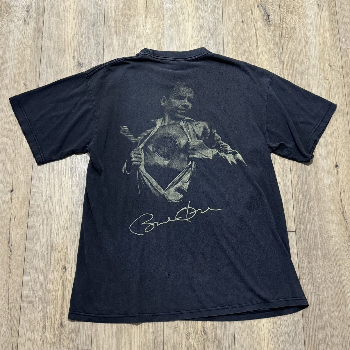 Vintage Obama Superman Presidential Rap Tee Fits XL-XXL Size US XXL / EU 58 / 5 - 5 Thumbnail