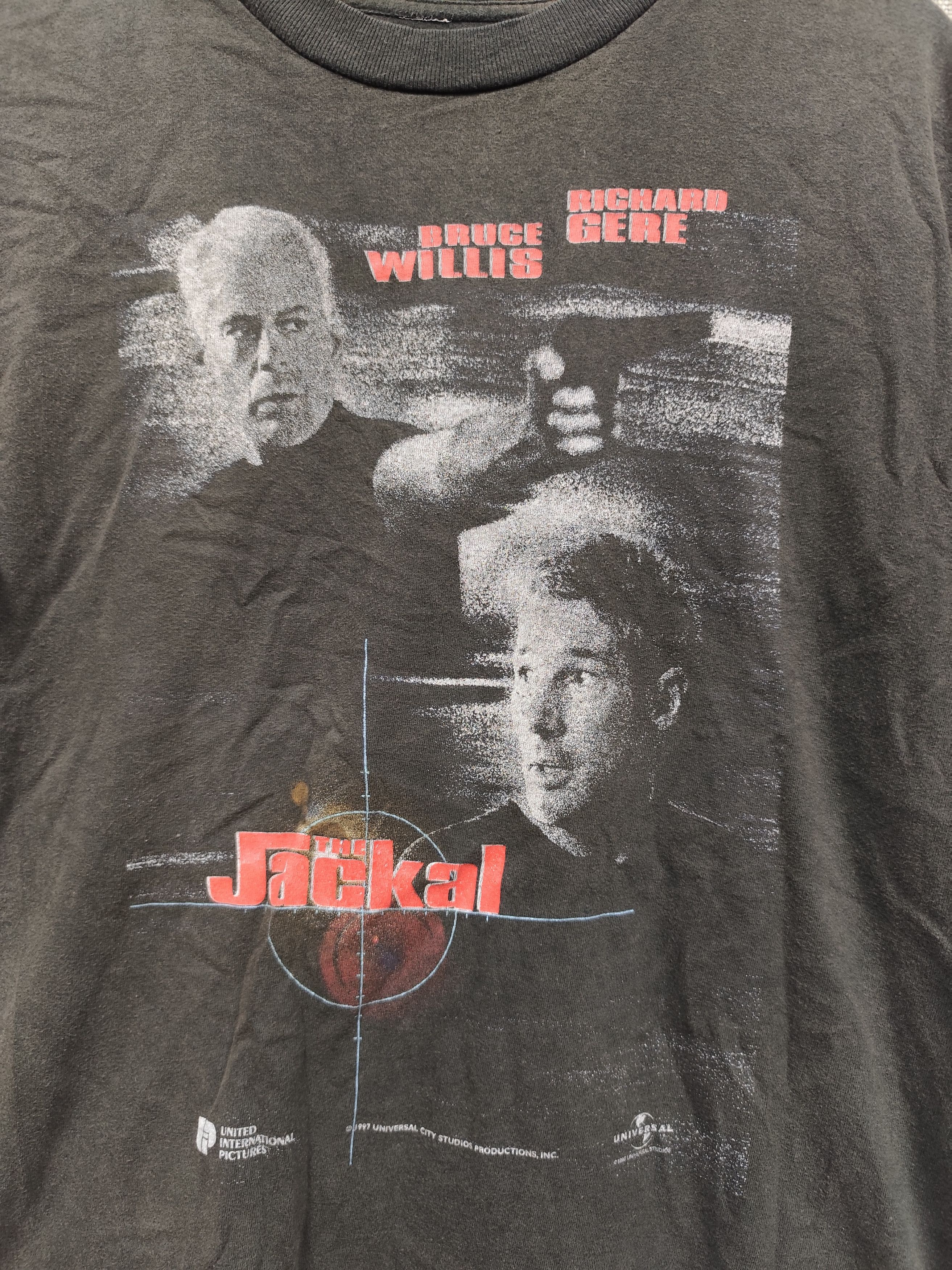 Universal Studios × Vintage Vintage 1997 movie the jackal distressed sunfaded tee Size US M / EU 48-50 / 2 - 4 Thumbnail