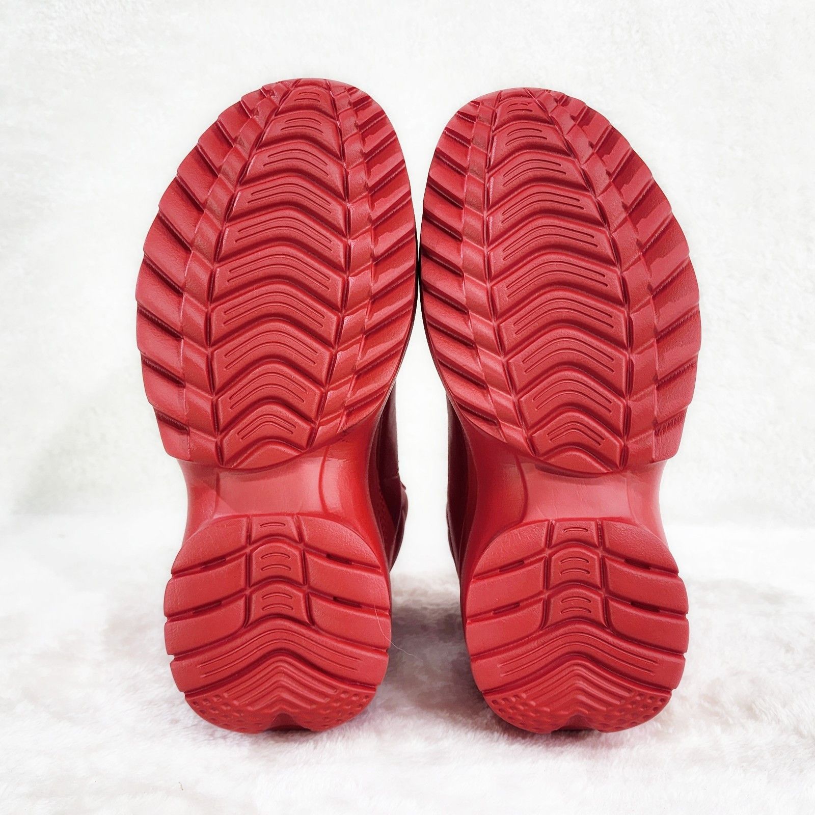 Other Space Cush Comfy Platform Light Weight Mid Top Sneakers Red Size US 10 / IT 40 - 3 Thumbnail