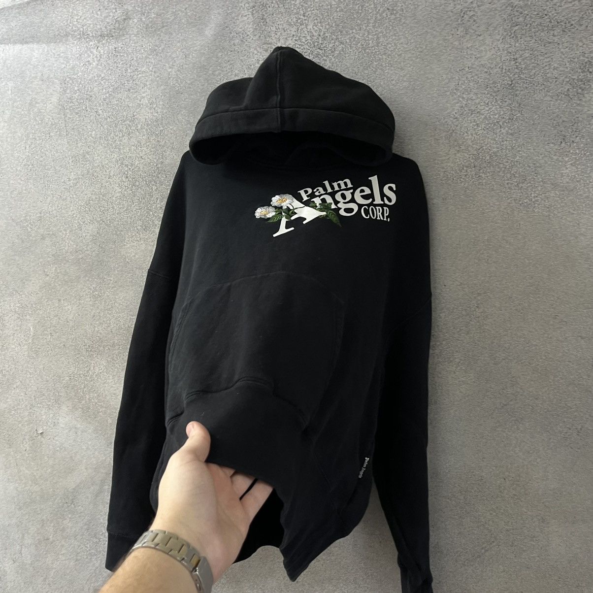 Palm Angels Palm Angels Big Logo Hoodie size M Size US M / EU 48-50 / 2 - 10 Thumbnail