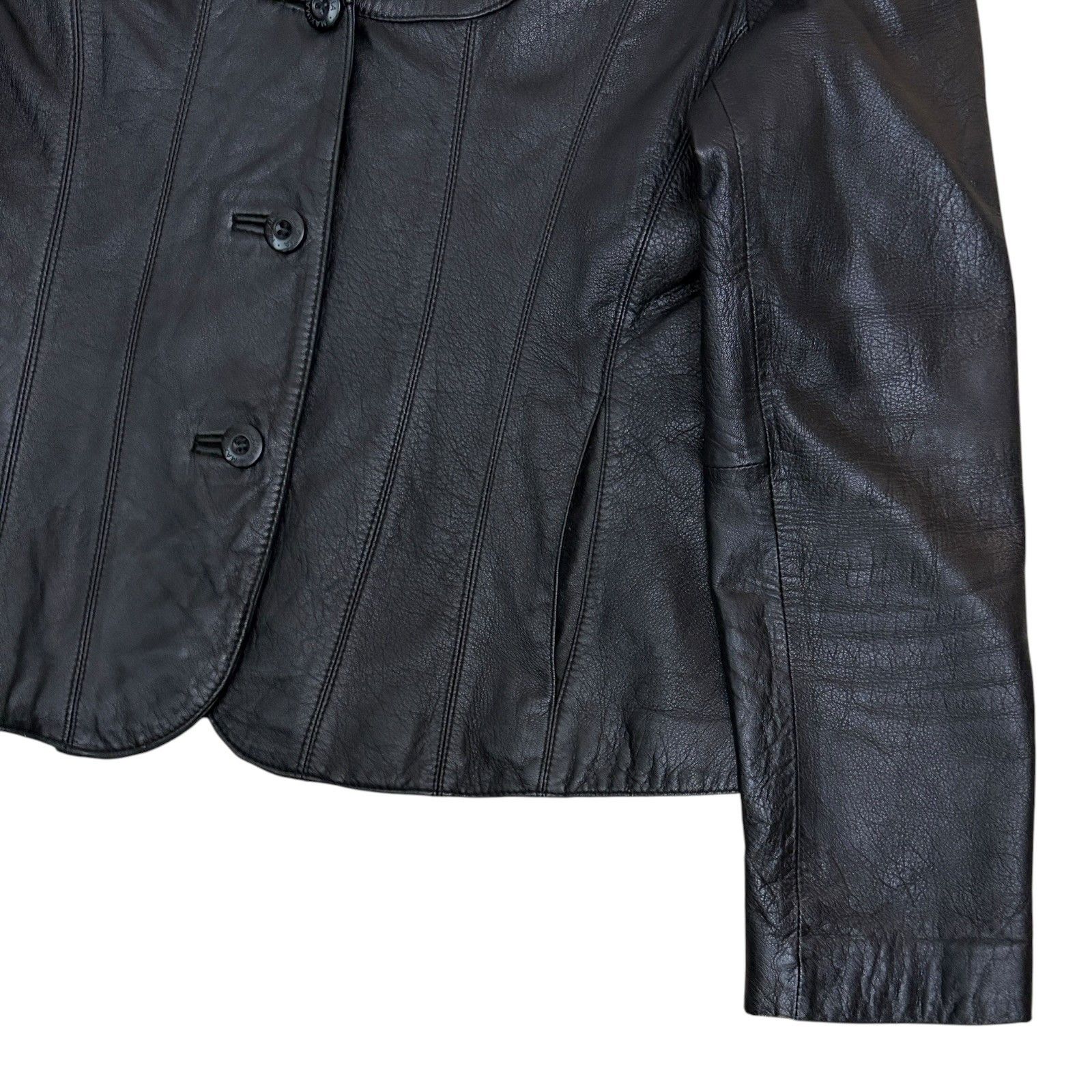 Wilsons Leather WILSONS LEATHER MAXIMA Jacket Casual Black Coat Medium Size M / US 6-8 / IT 42-44 - 6 Thumbnail