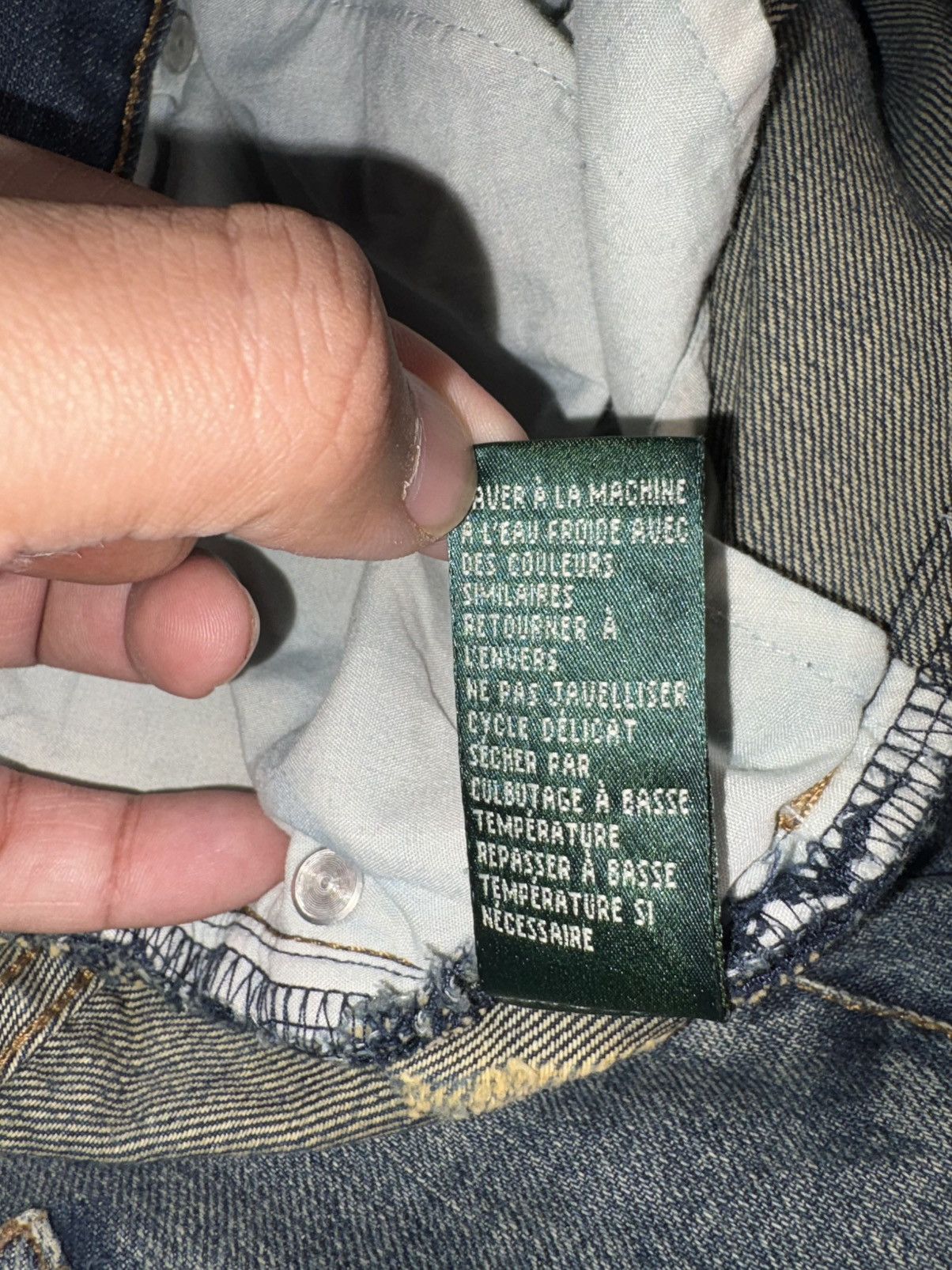 Lauren Ralph Lauren Vintage Lauren Ralph Lauren Patchwork& Embroidered Denim 16W Size 38" / US 16 / IT 52 - 16 Thumbnail