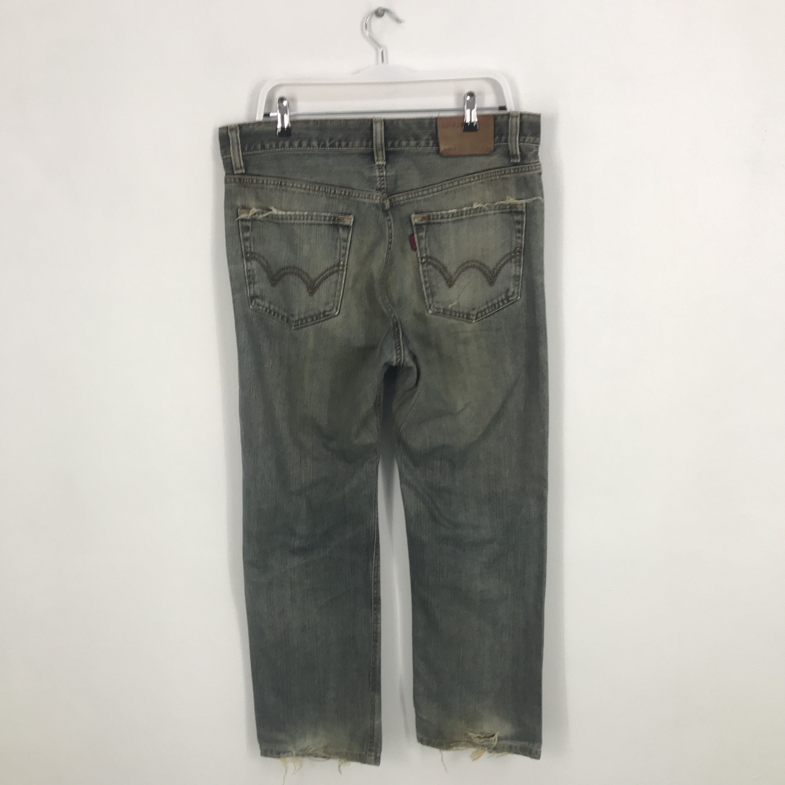 Edwin × Japanese Brand Rare Edwin 503 premium distressed Jeans Size US 34 / EU 50 - 2 Thumbnail