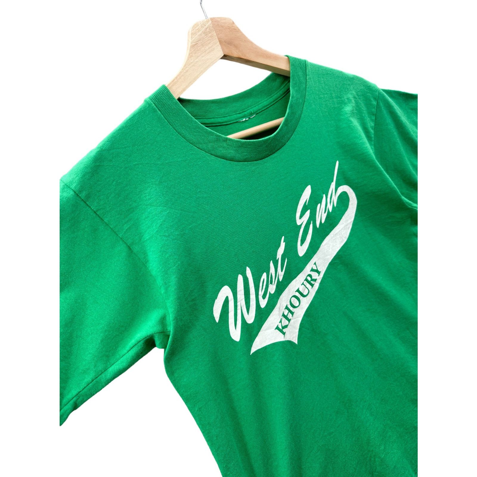 Vintage 1990's West End Khoury Baseball Graphic Tee Size US M / EU 48-50 / 2 - 4 Thumbnail
