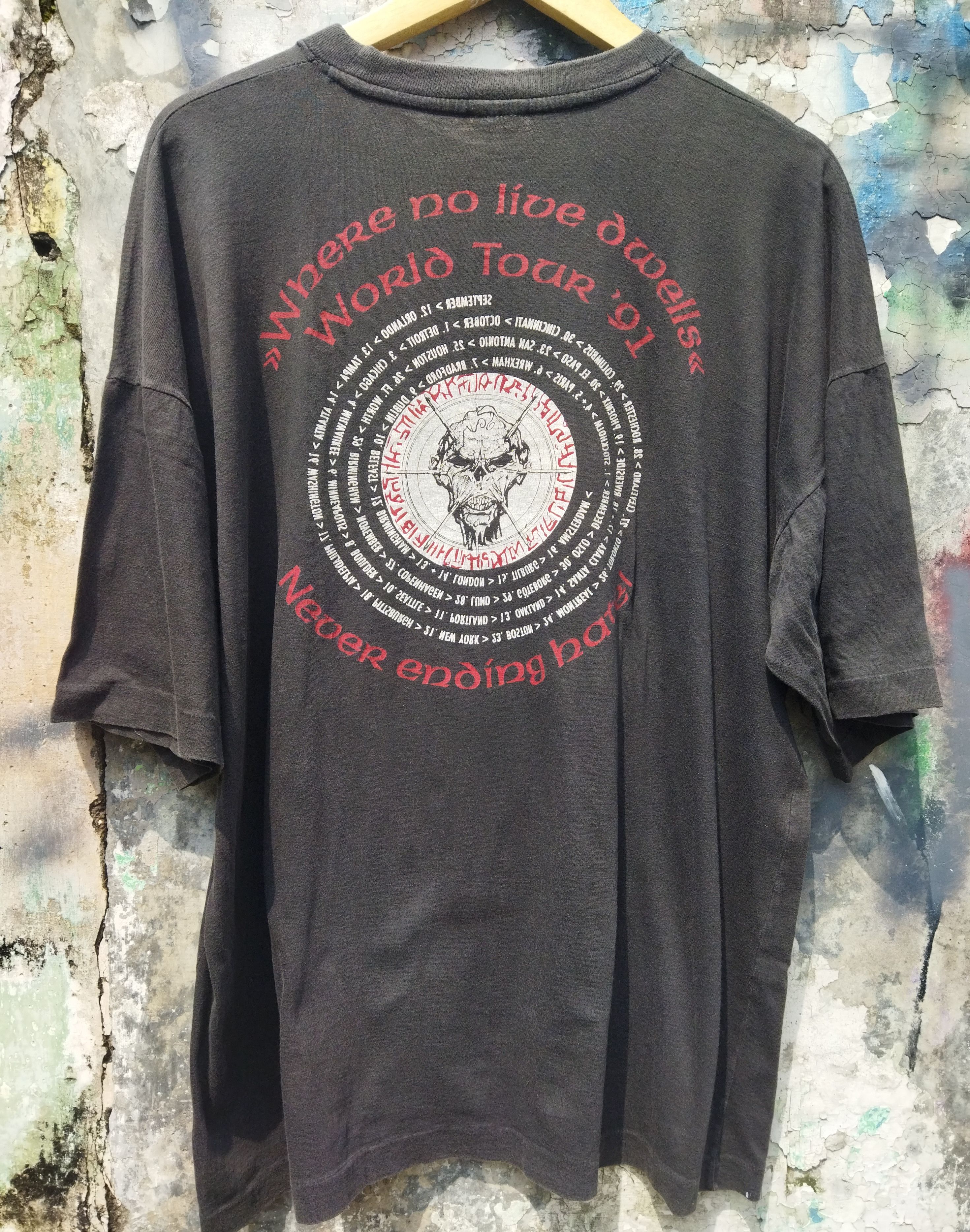 Band Tees Vintage tour 1991 UNLEASHED Size US XL / EU 56 / 4 - 3 Thumbnail