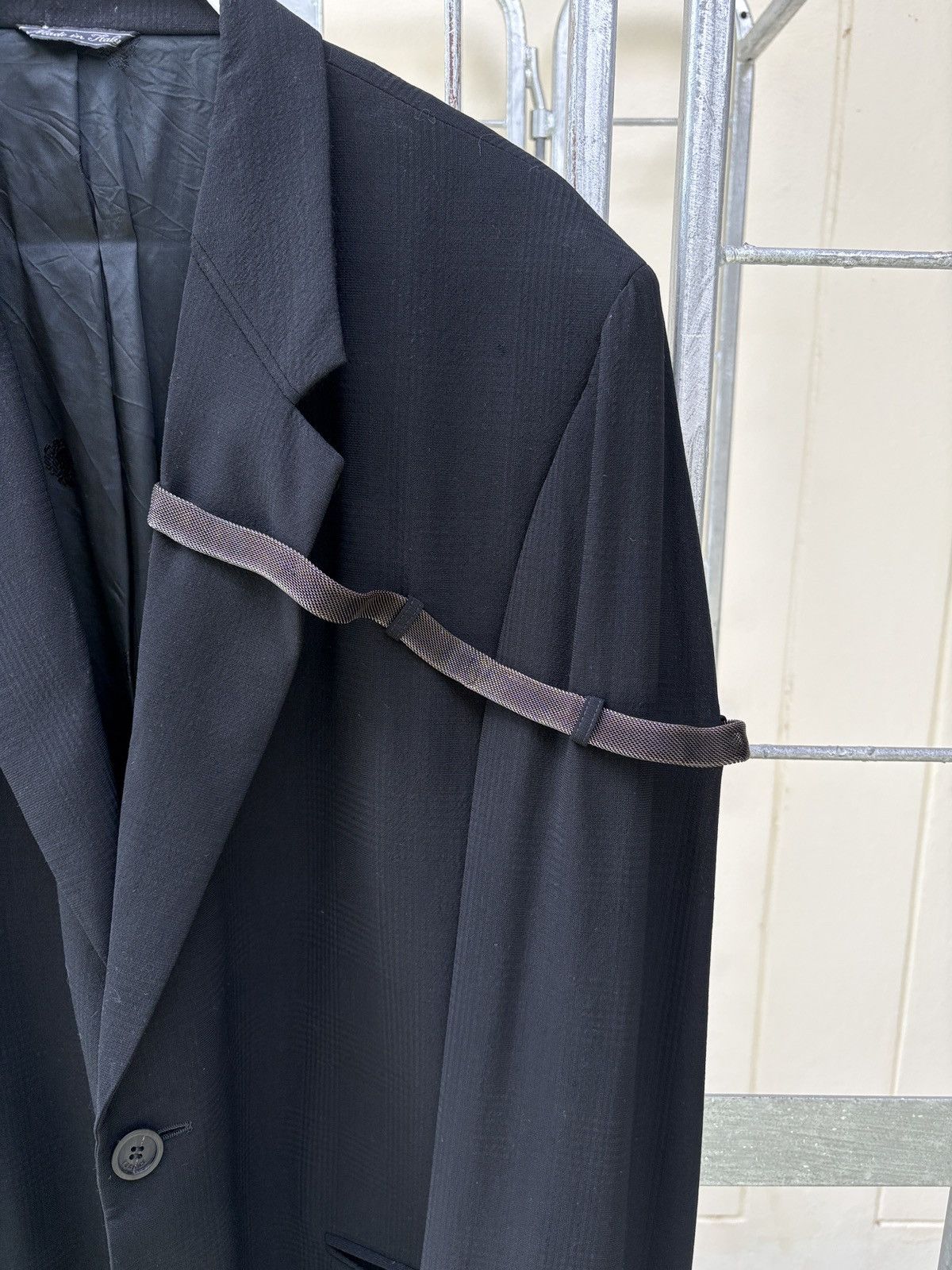 Versace Versace black blazer jacket Size 46R - 3 Thumbnail