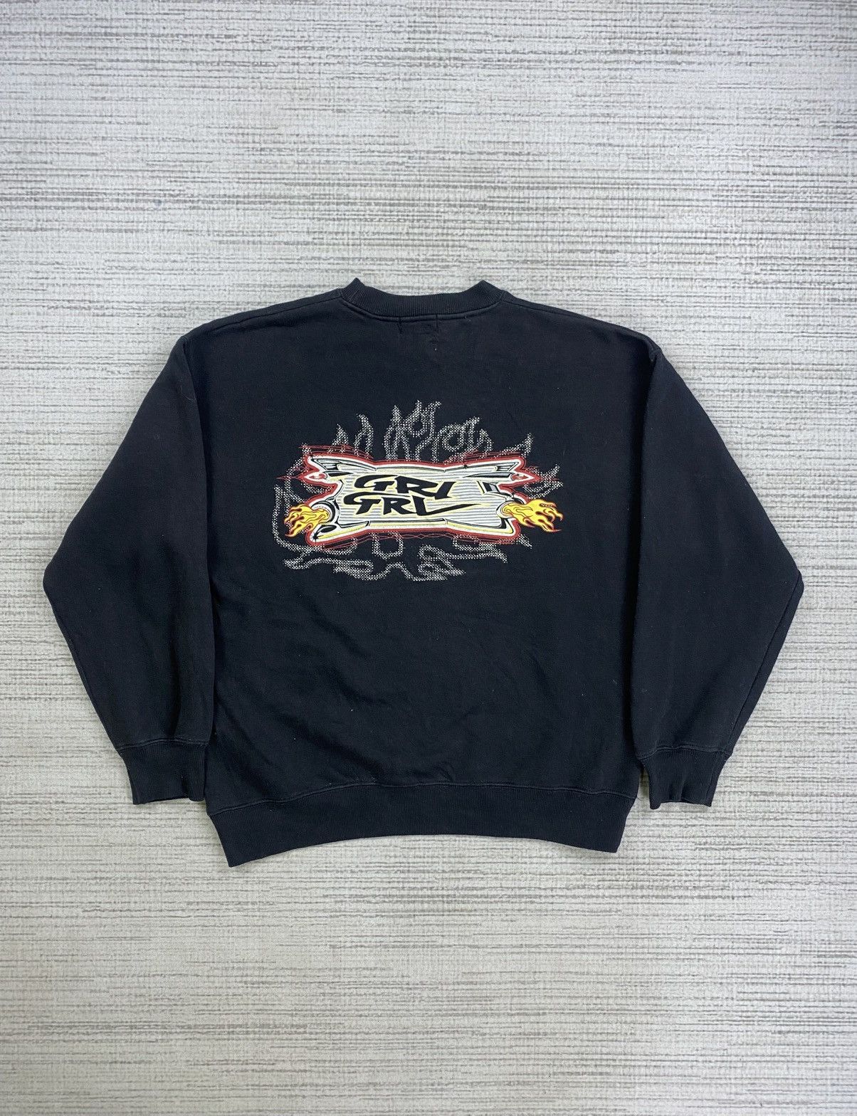 Designer × Vintage Vintage Gri Gri Japanese Brand Backhit Sweatshirt Size US M / EU 48-50 / 2 - 1 Thumbnail