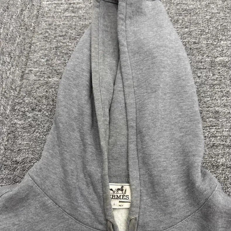 Hermes Hermes Sheepskin Robot Pattern Hoodie Size US L / EU 52-54 / 3 - 7 Thumbnail