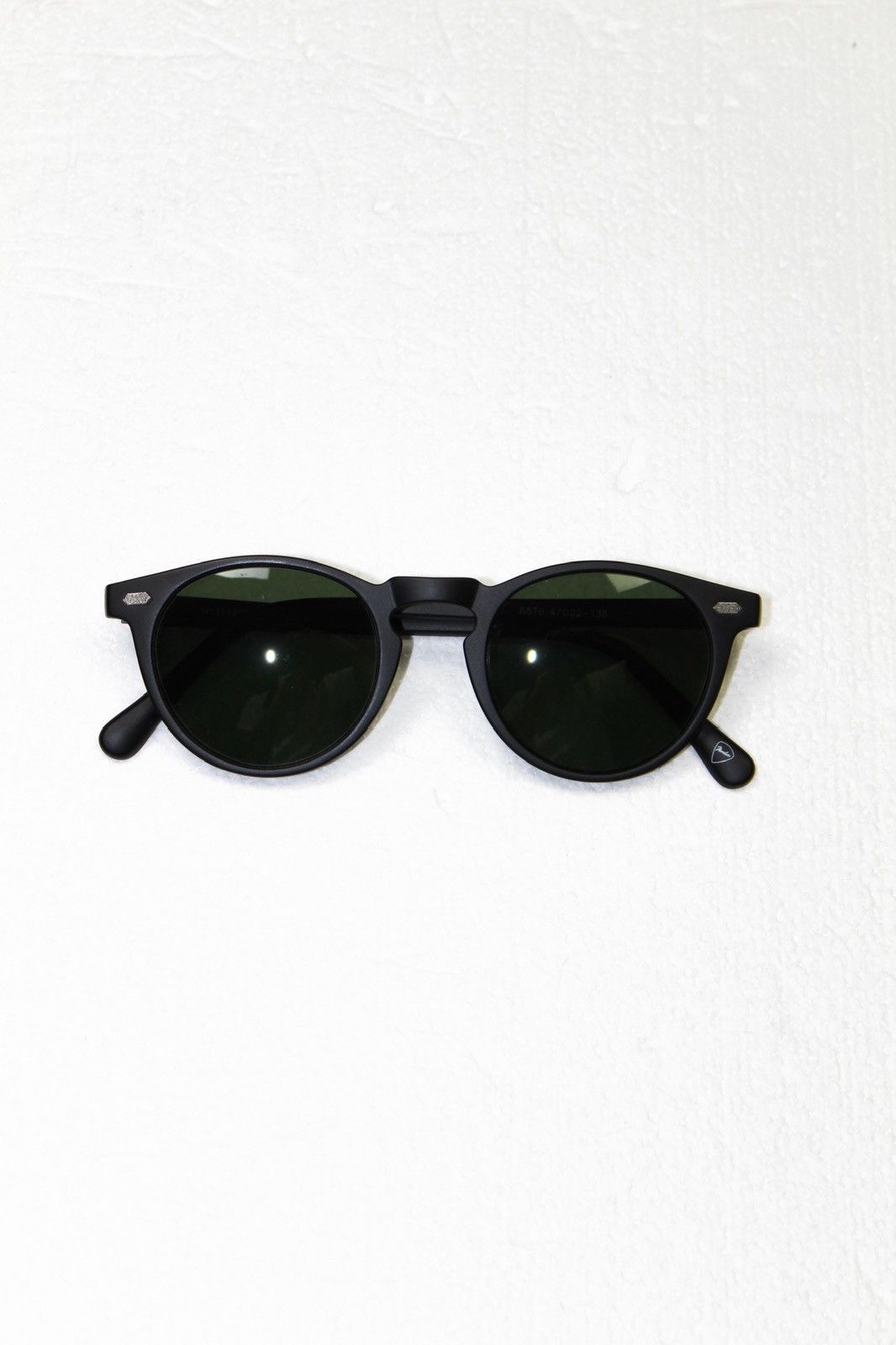image of Number N Ine Clubround Sunglasses (Black), Men's