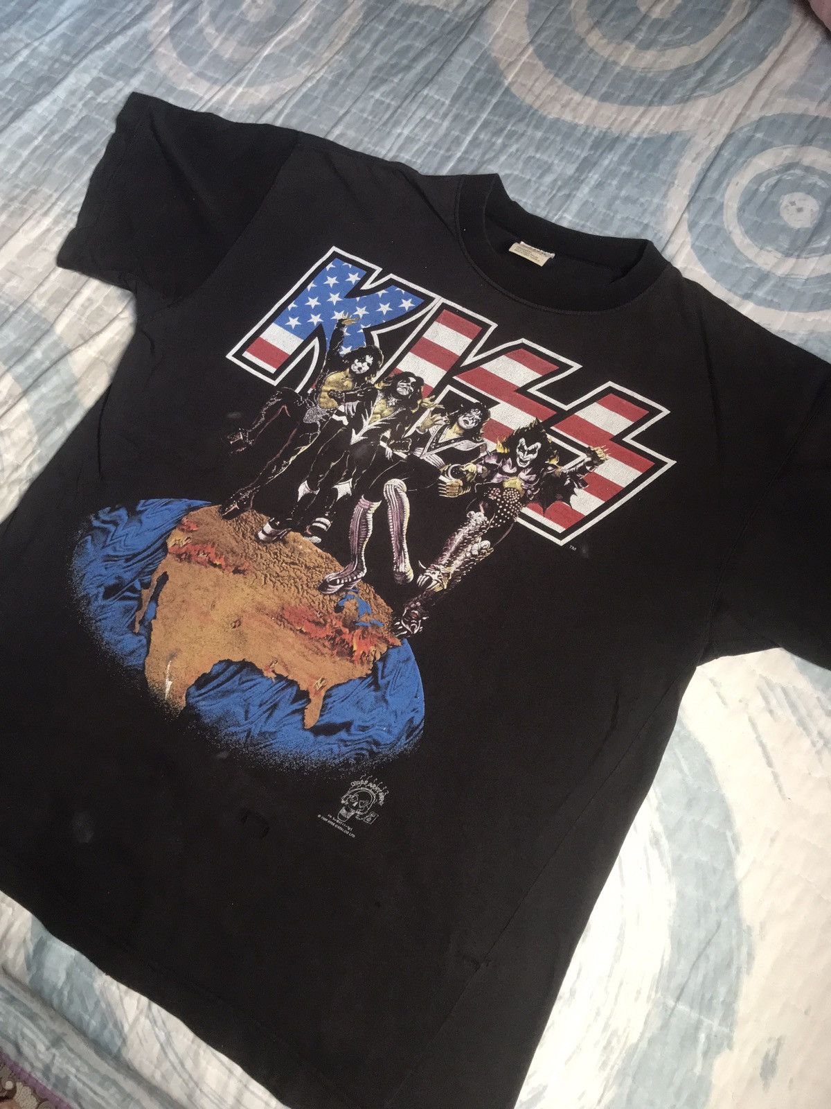 Vintage VINTAGE KISS TOUR 1996 Size US XL / EU 56 / 4 - 1 Thumbnail