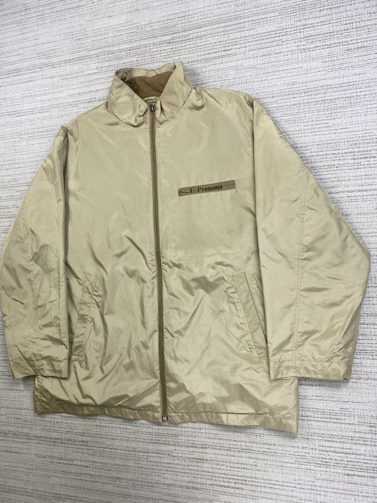 Japanese Brand × Renoma × Vintage Vintage U.Prenoma Nice Outdoor Style Nylon Zipper Jacket Size US L / EU 52-54 / 3 - 4 Thumbnail
