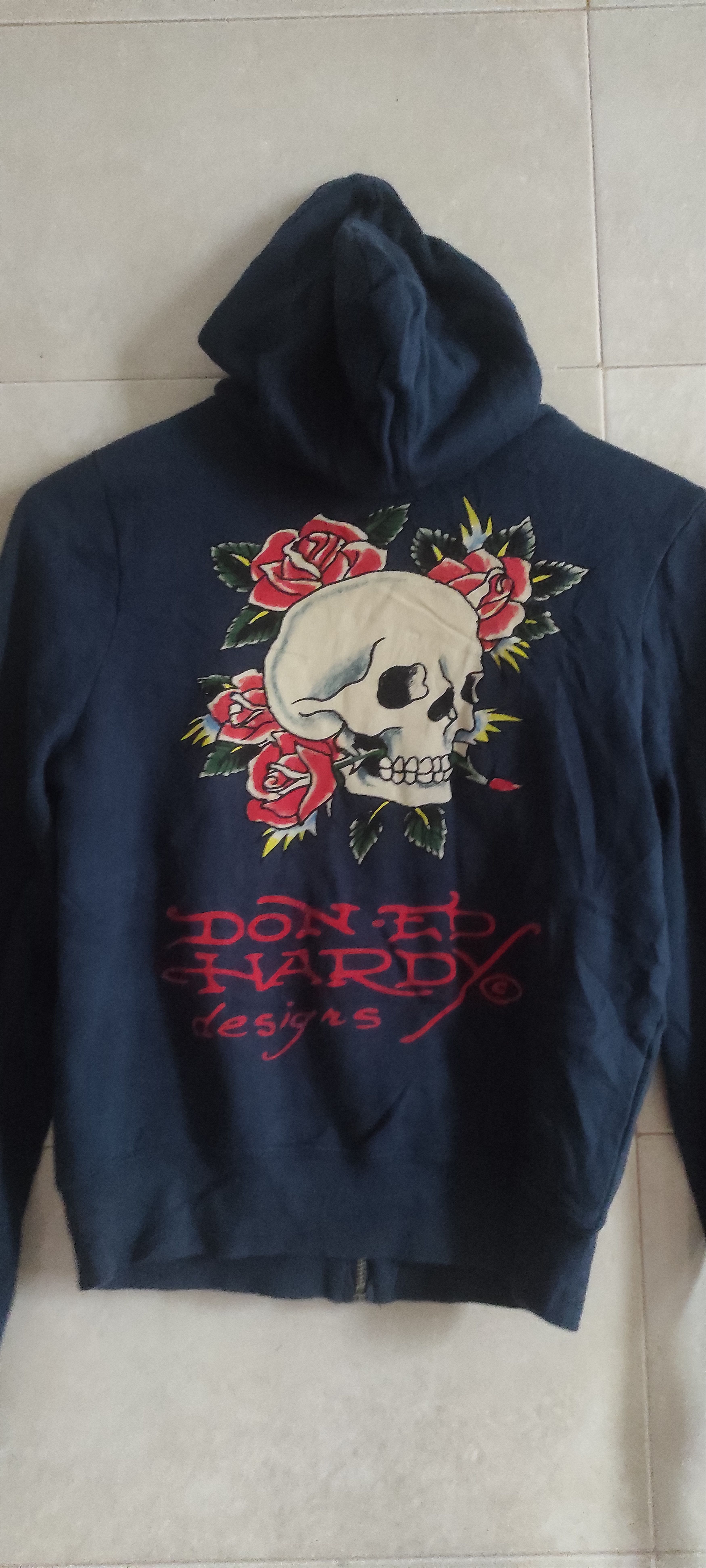 Christian Audigier Ed Hardy Christian Audigier Full Zip Skull Hoodie Size S Size S / US 4 / IT 40 - 10 Thumbnail