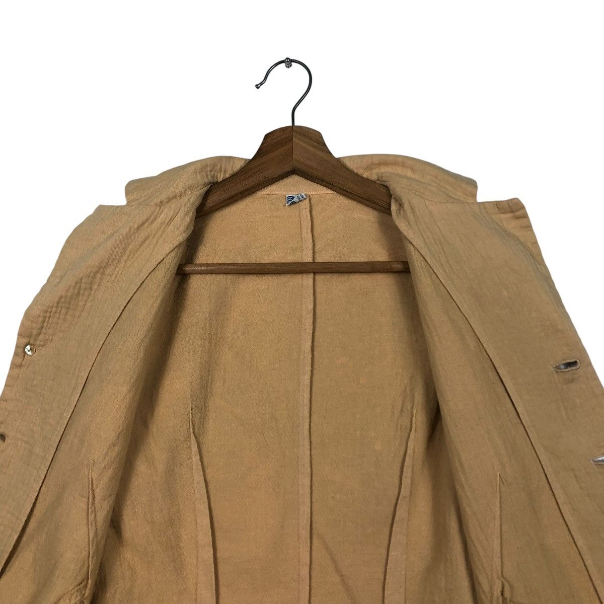 45rpm 🔥CROPPED CHORE BIKER BUTTON JACKET TRIANGLE CO. JAPAN Size US M / EU 48-50 / 2 - 16 Thumbnail
