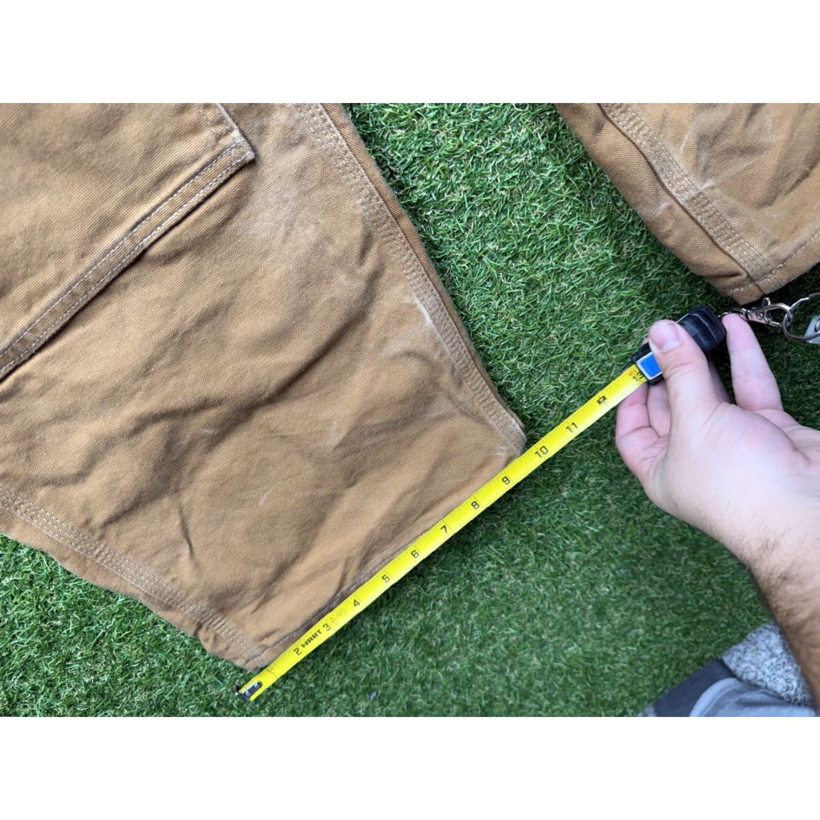 Carhartt VINTAGE Carhartt Double Knee Pants Mens 44X30 Loose Fit USA Made Workwear Canvas 90s Size US 44 / EU 60 - 3 Thumbnail
