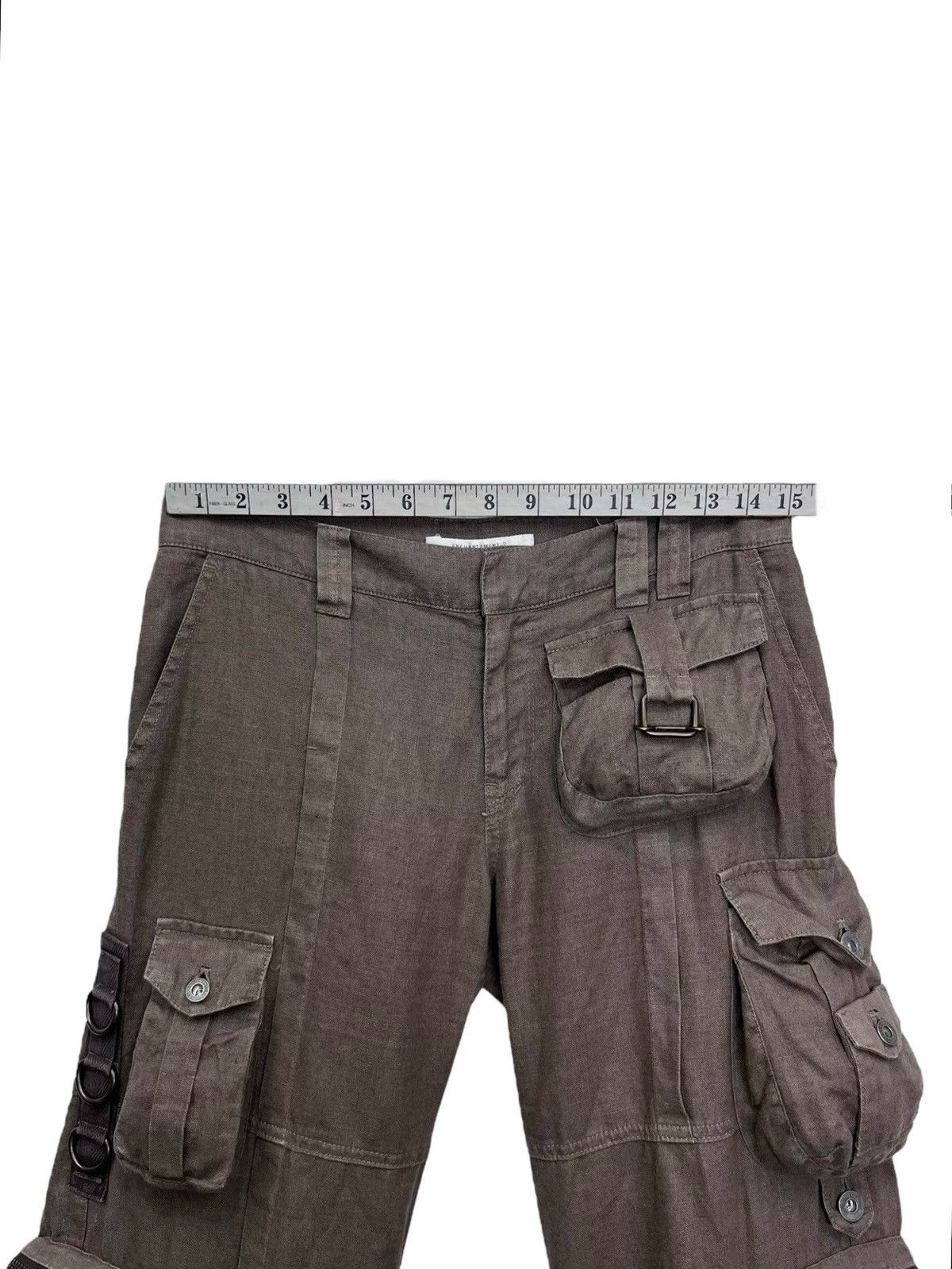 Attachment 🔥ENCHANTEMENT 3-D Multipocket Cotton Linen Cargo GOA Style Size 29" - 12 Thumbnail